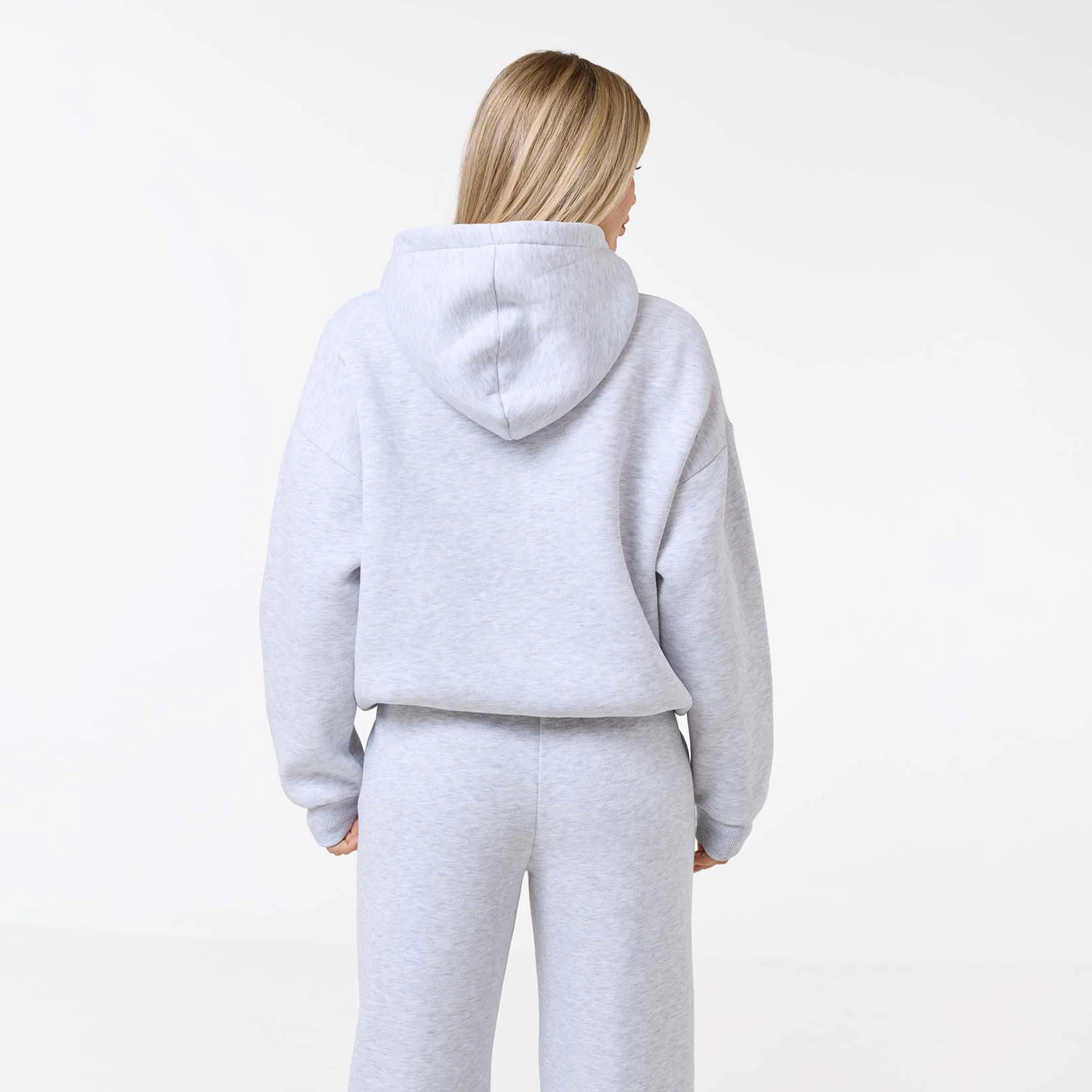 Script Sport & Wellness Tracksuit | Grey Marl - Image 5