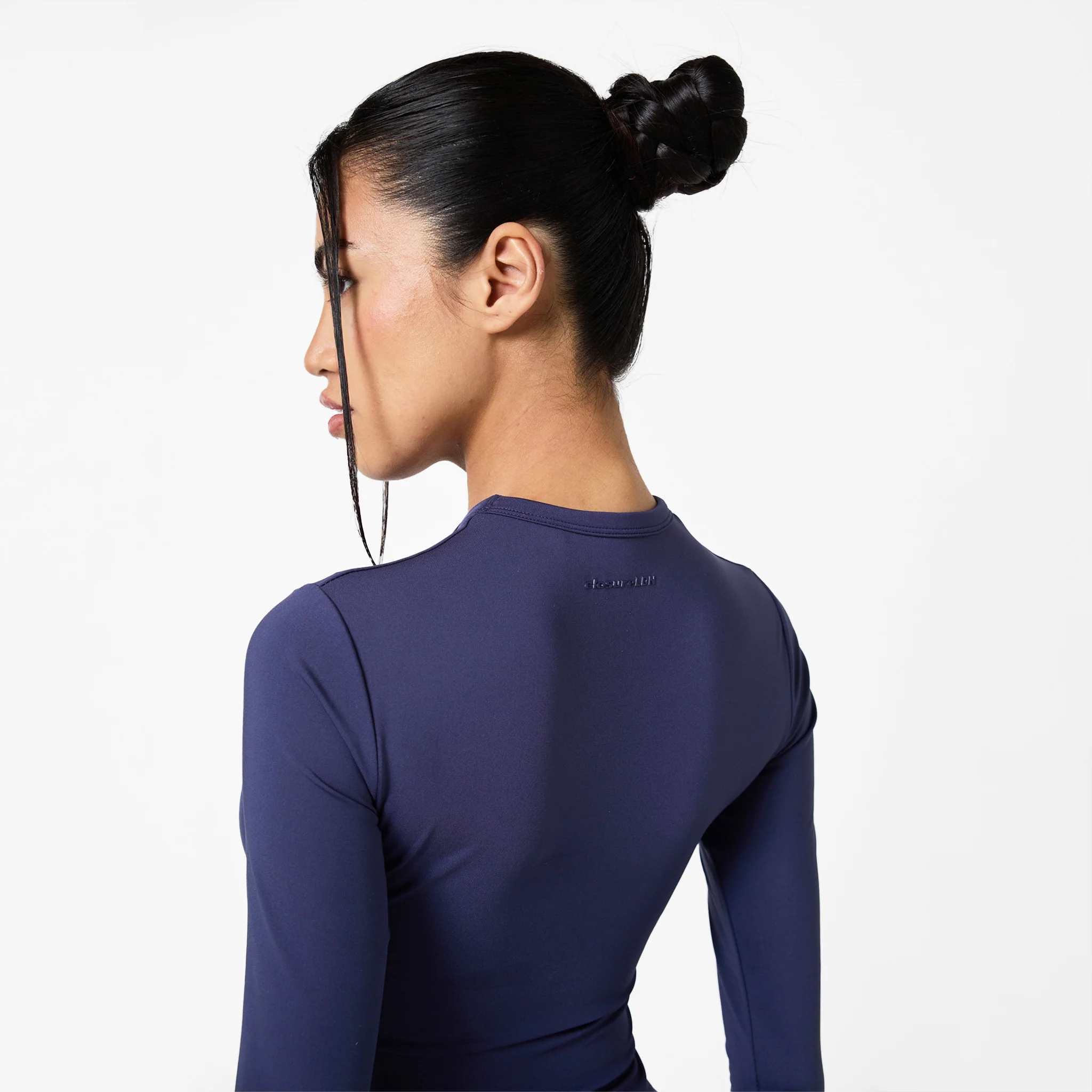 Second Skin Long Sleeve Top I Midnight Blue - Image 3