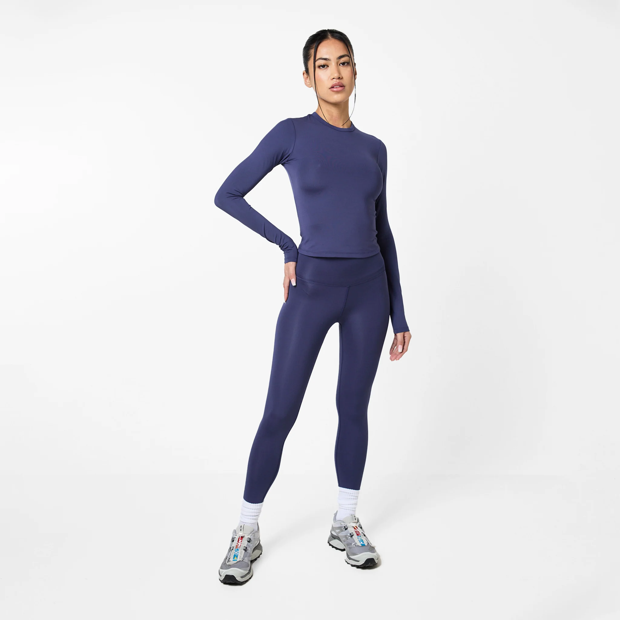 Second Skin Long Sleeve Top I Midnight Blue - Image 5