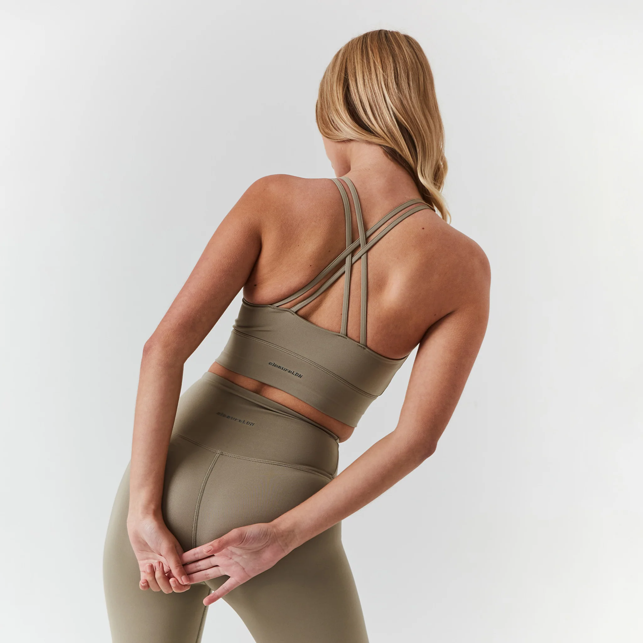 Second Skin Sports Bra | Olive - Image 11
