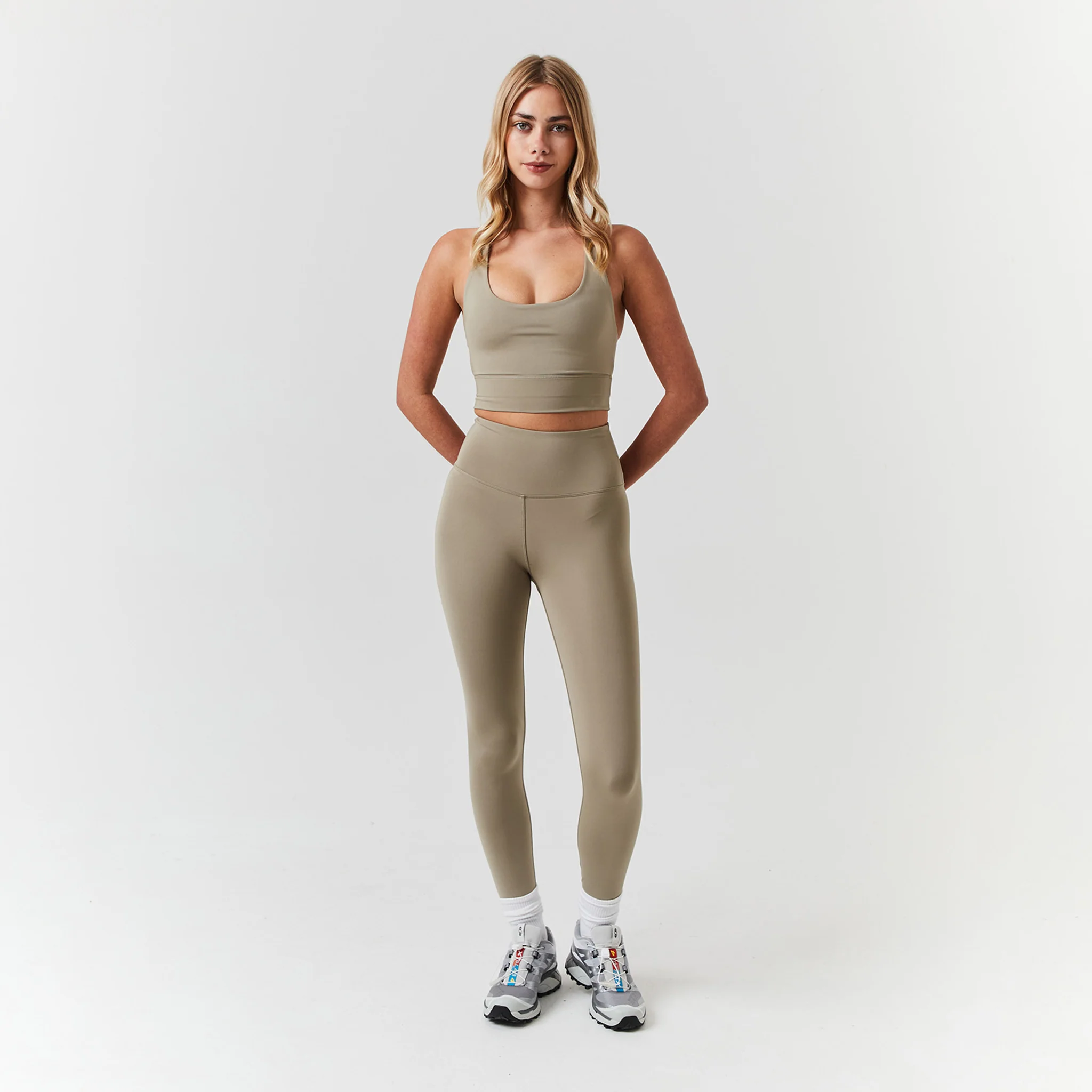 Second Skin Sports Bra | Olive - Image 5