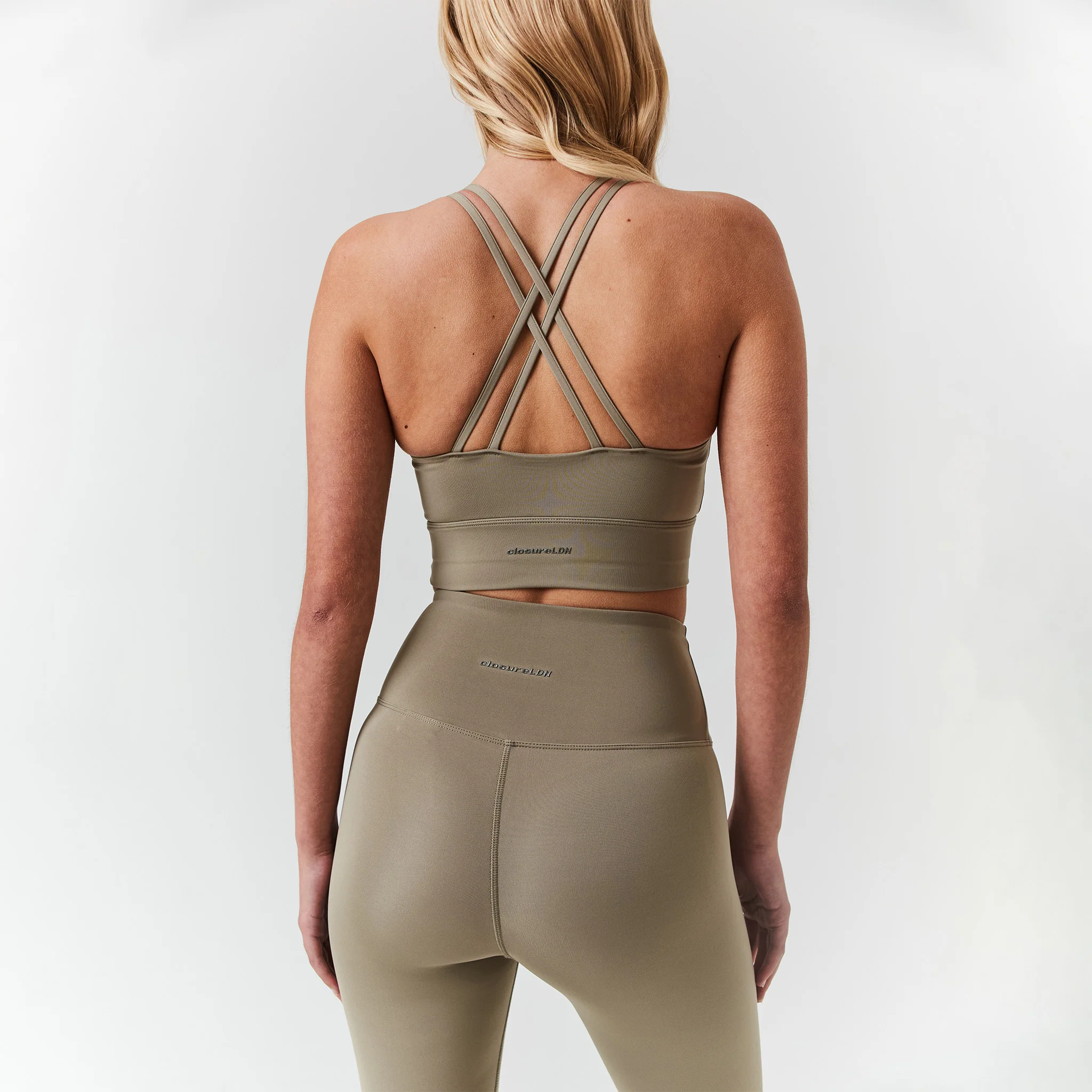 Second Skin Sports Bra | Olive - Image 6