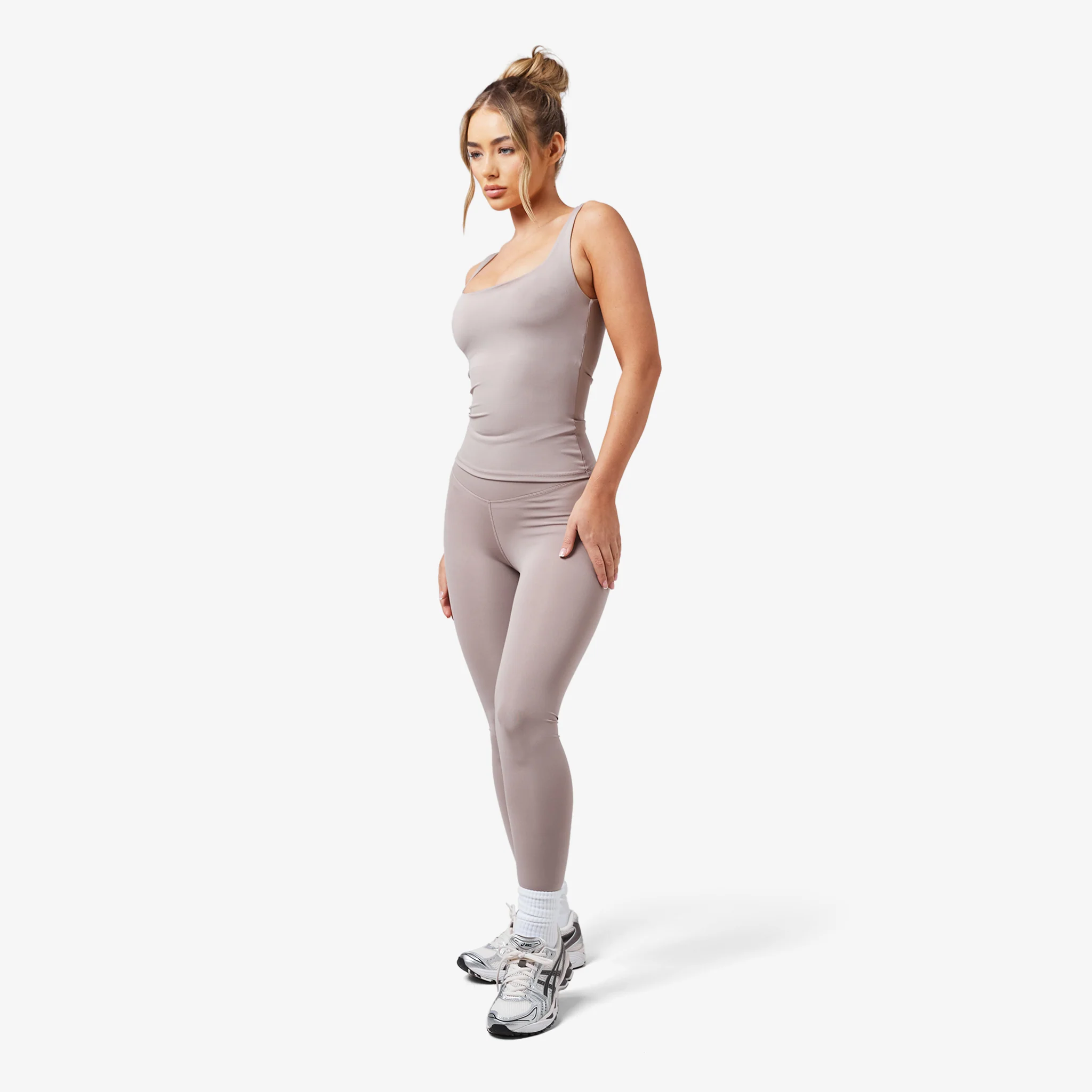 Second Skin Vest & Legging Set | Taupe - Image 6