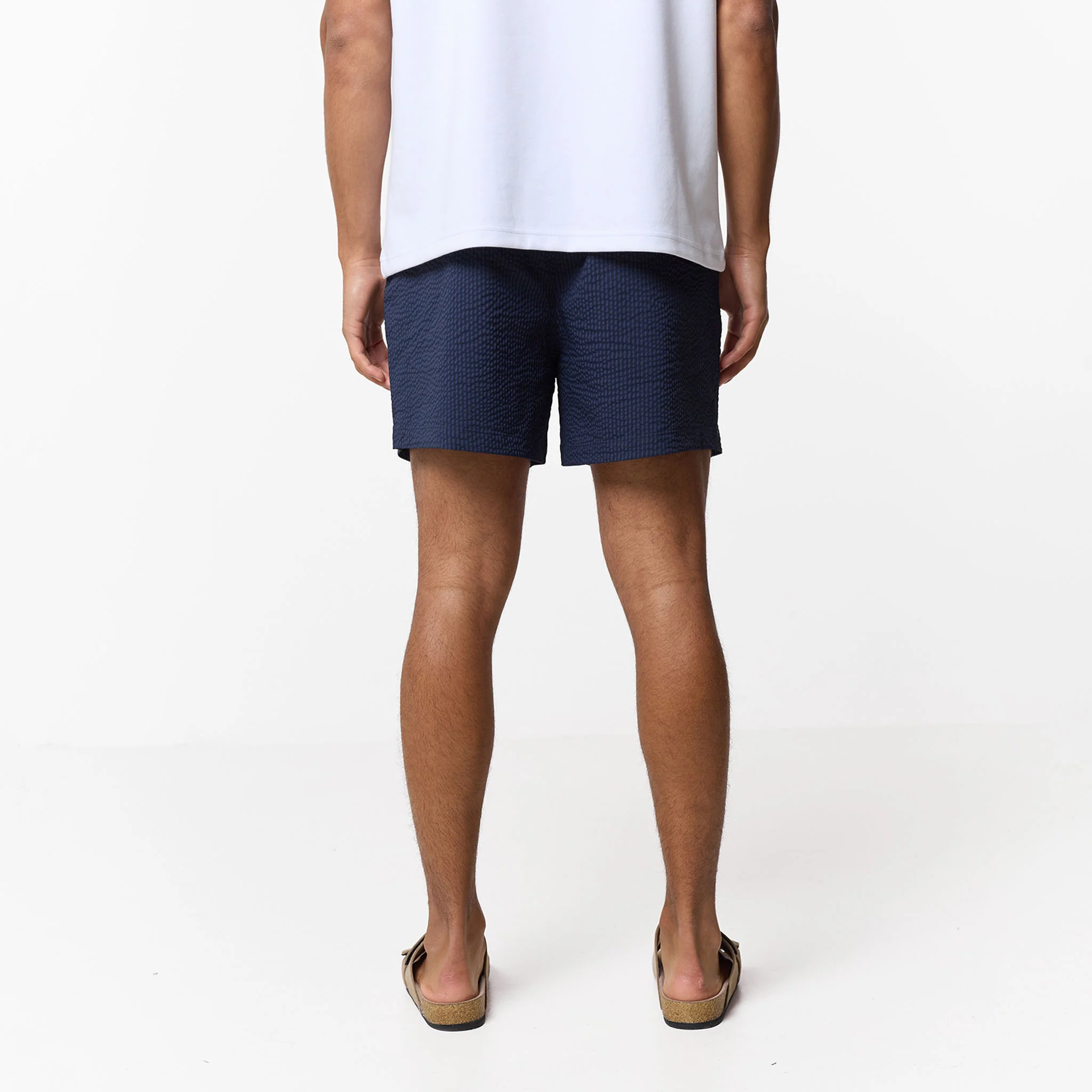 Seersucker Swimshort | Navy - Image 10