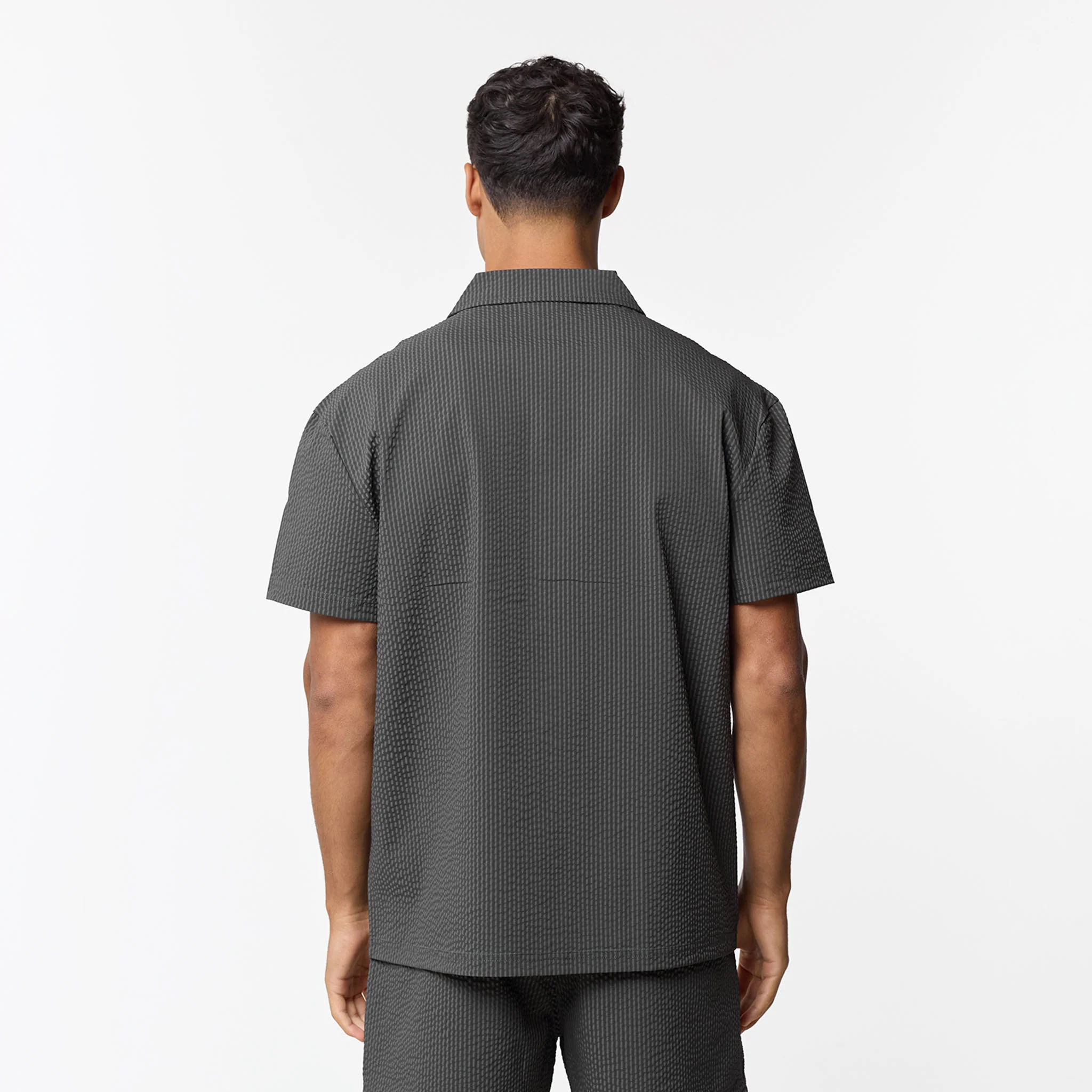 Seersucker Twinset | Khaki - Image 10