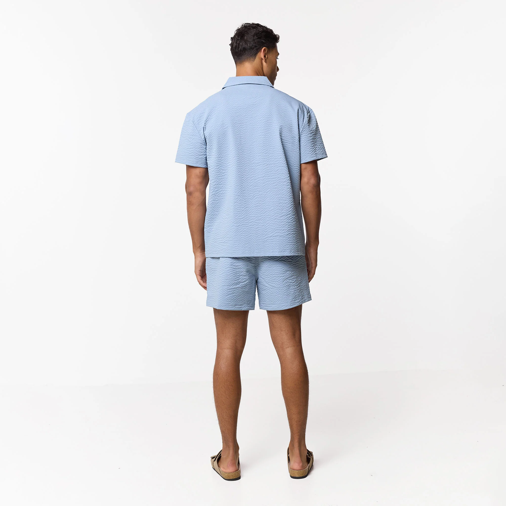 Seersucker Twinset | Light Blue - Image 10
