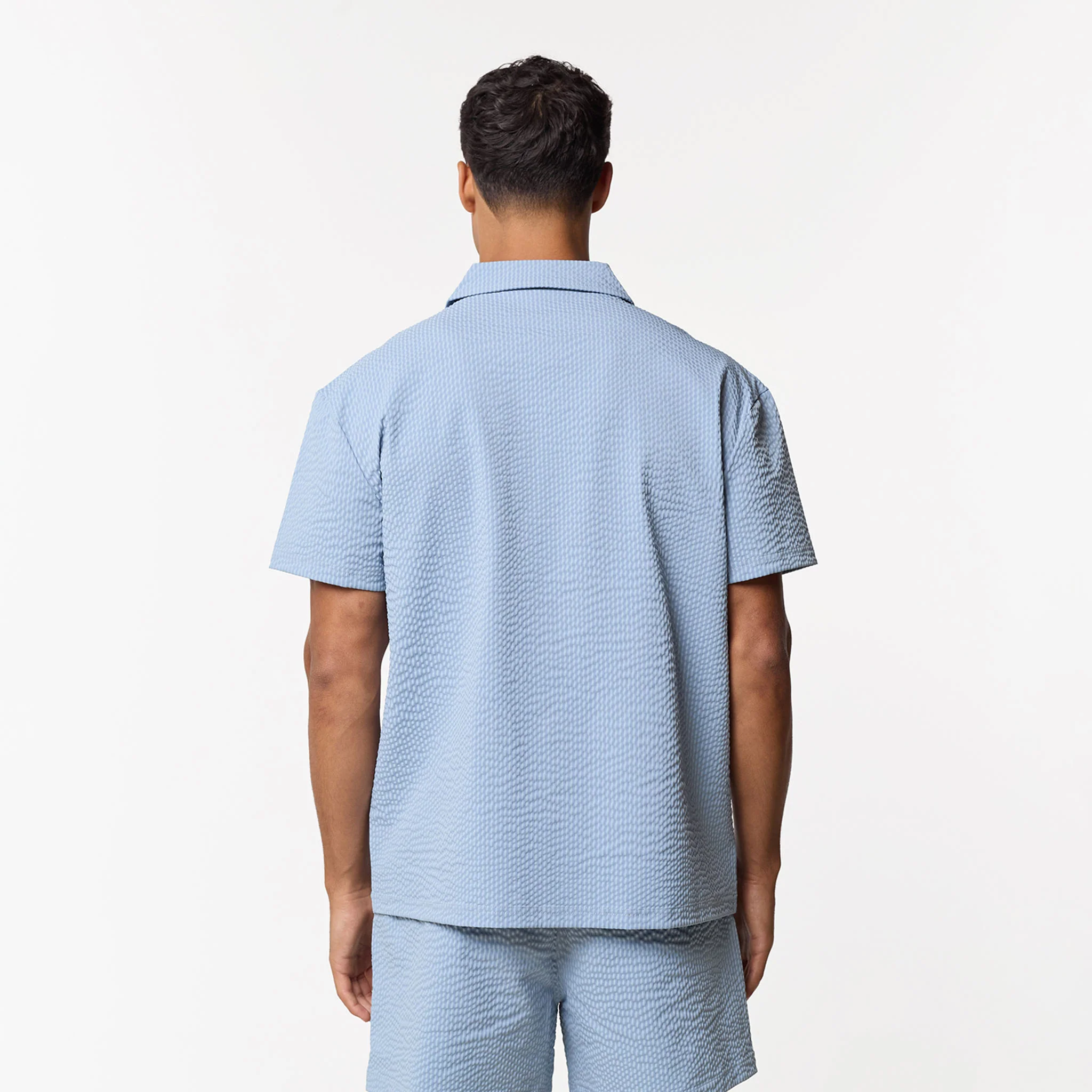 Seersucker Twinset | Light Blue - Image 9