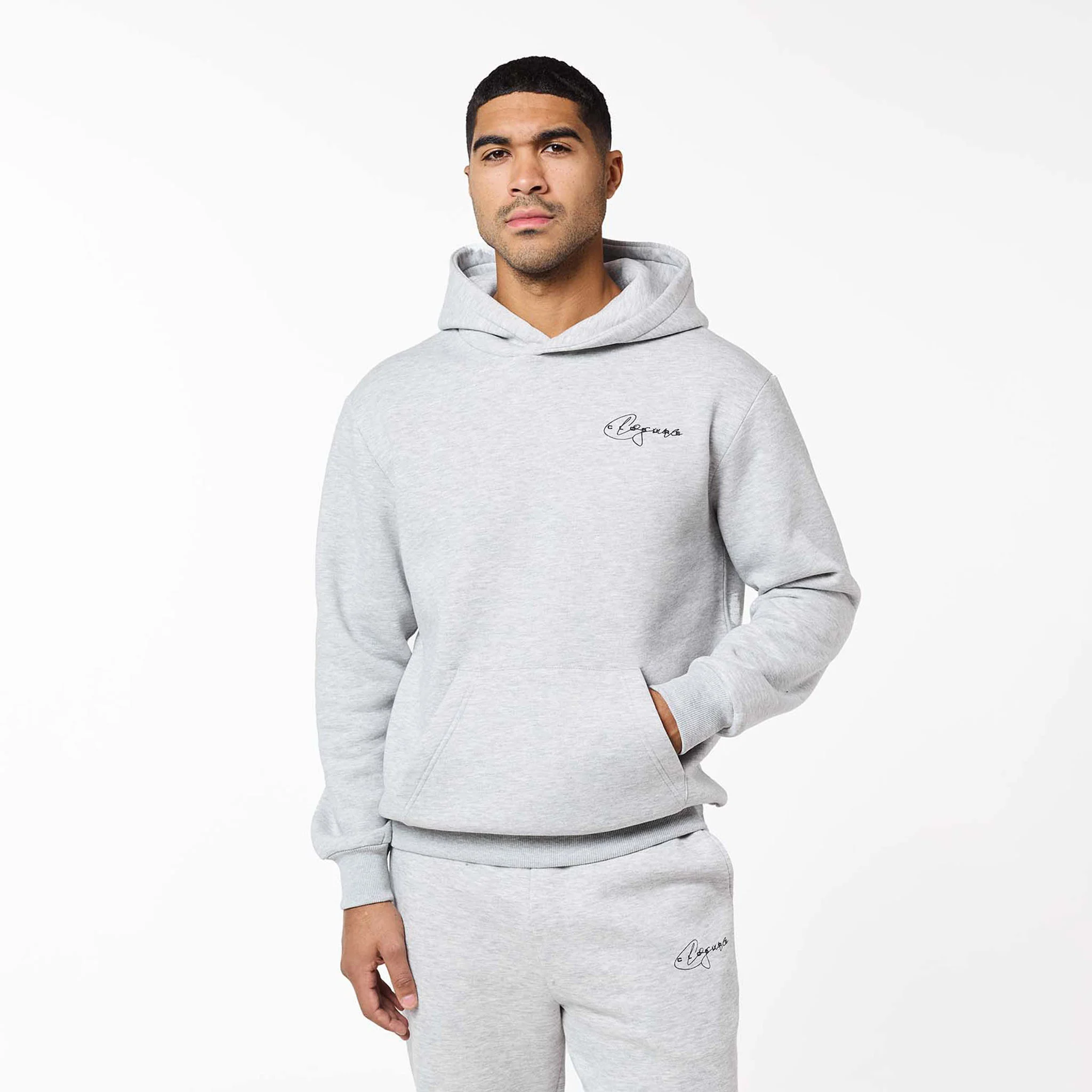 Signature Studios Hoodie | Grey Marl - Image 3