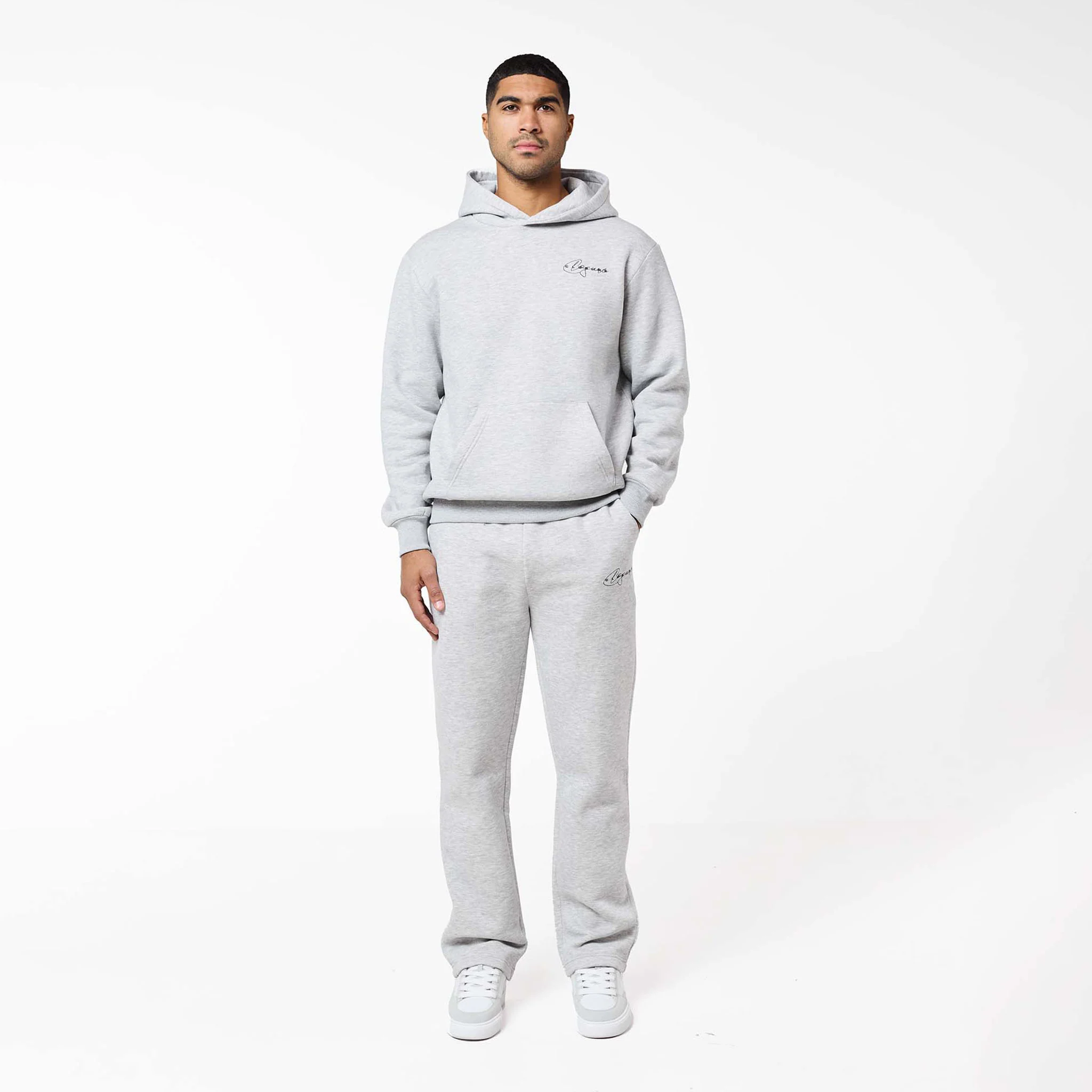 Signature Studios Open Hem Jogger | Grey Marl - Image 3