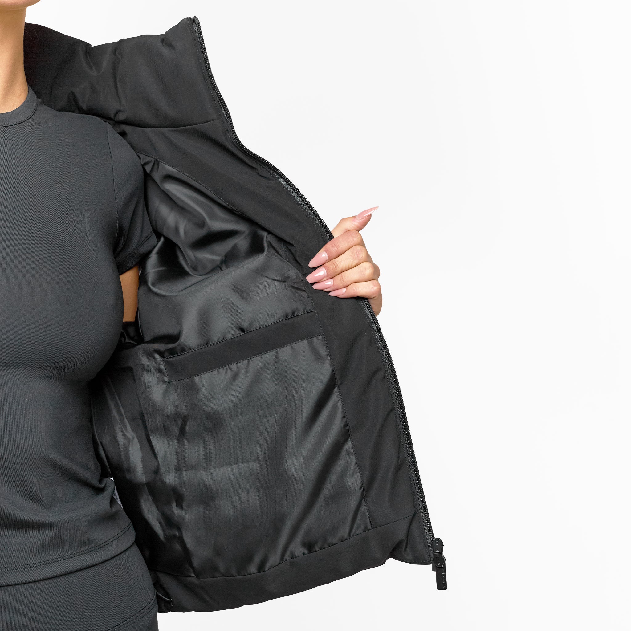 Sleek Puffer | Black - Image 8