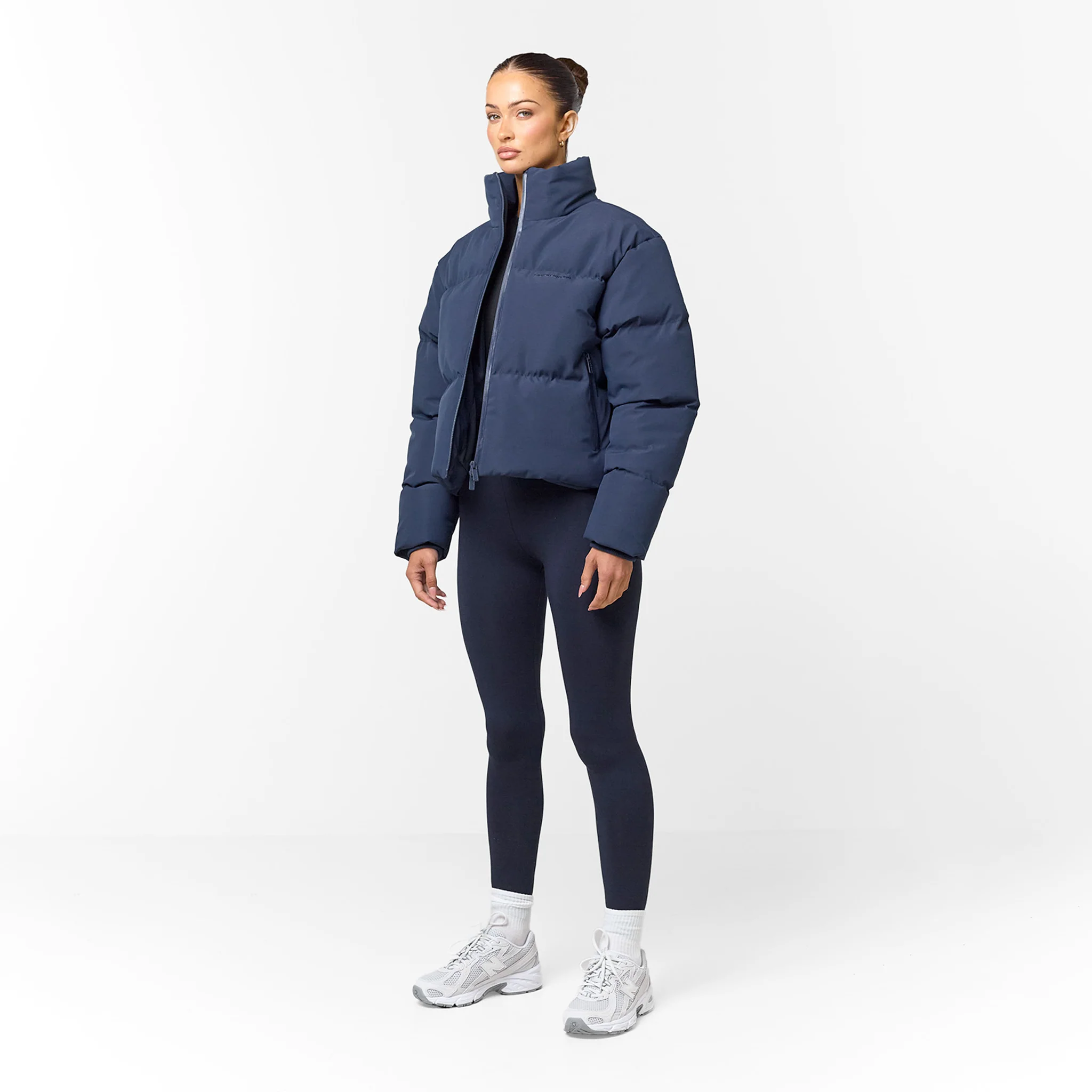 Sleek Puffer | Navy - Image 6