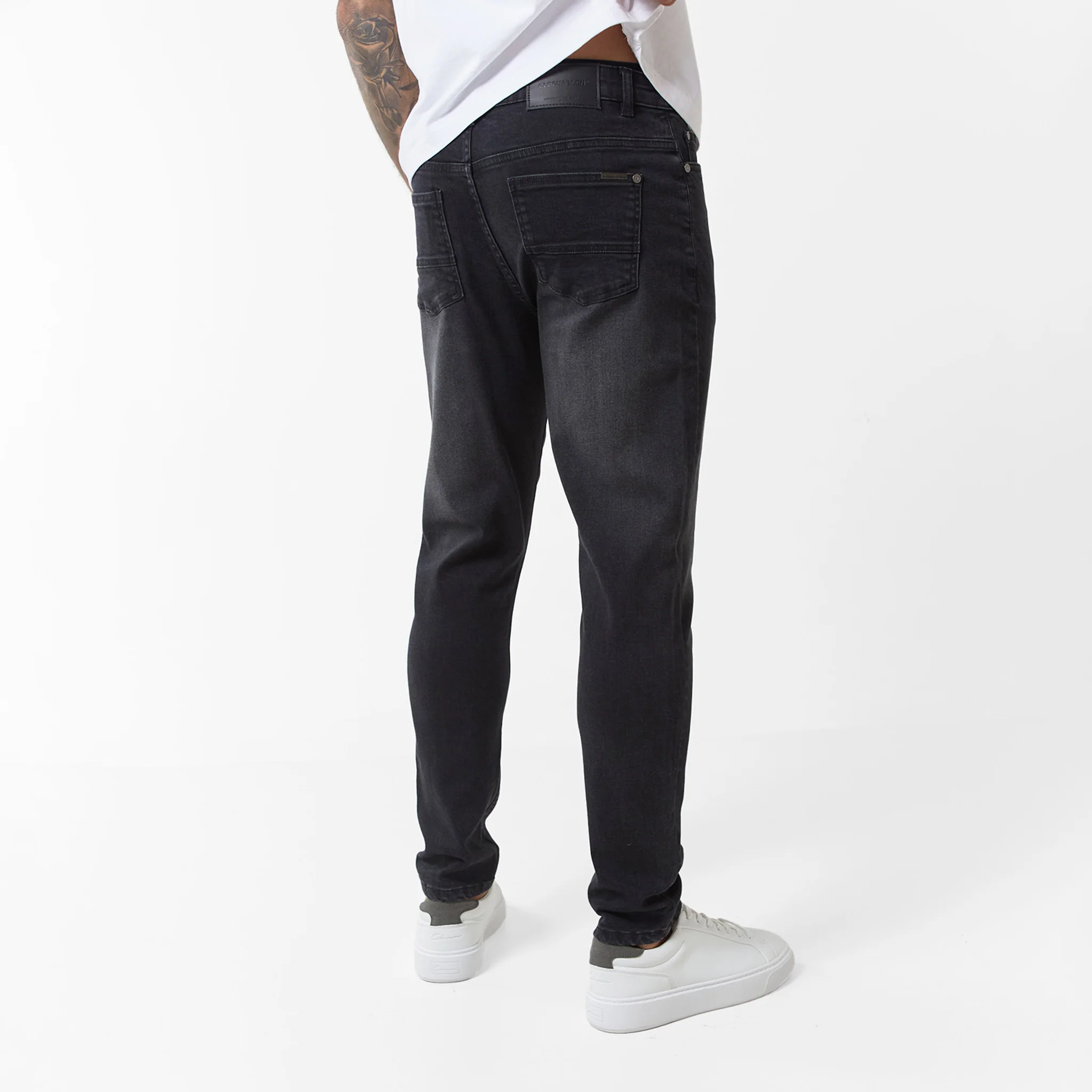 Slim Fit Denim Jean | Black Wash - Image 4