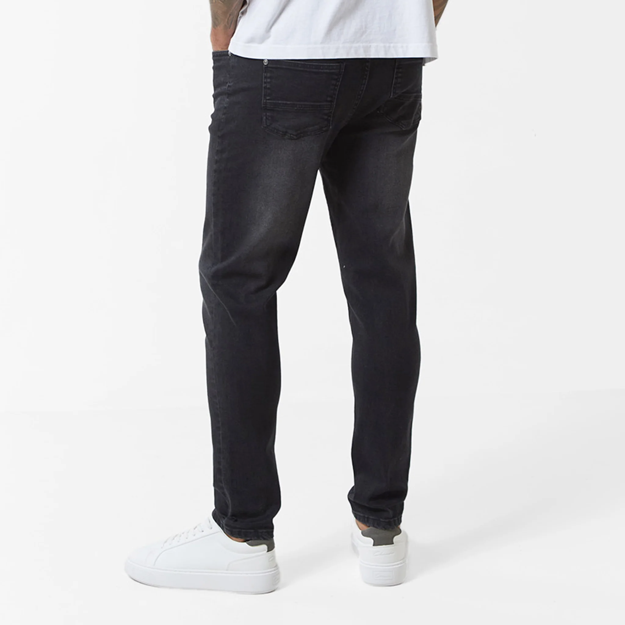 Slim Fit Denim Jean | Black Wash - Image 6