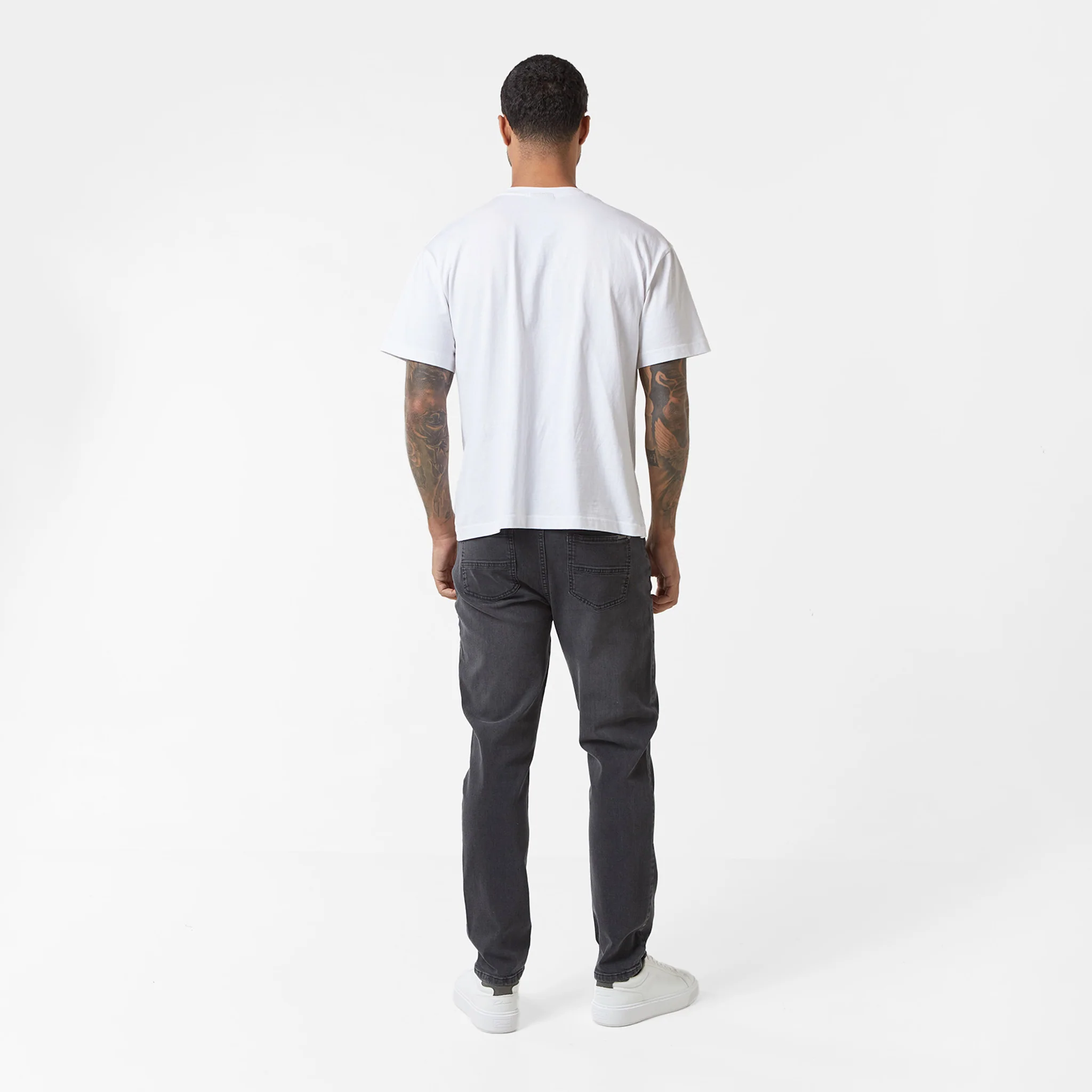 Slim Fit Denim Jean | Black Wash - Image 8