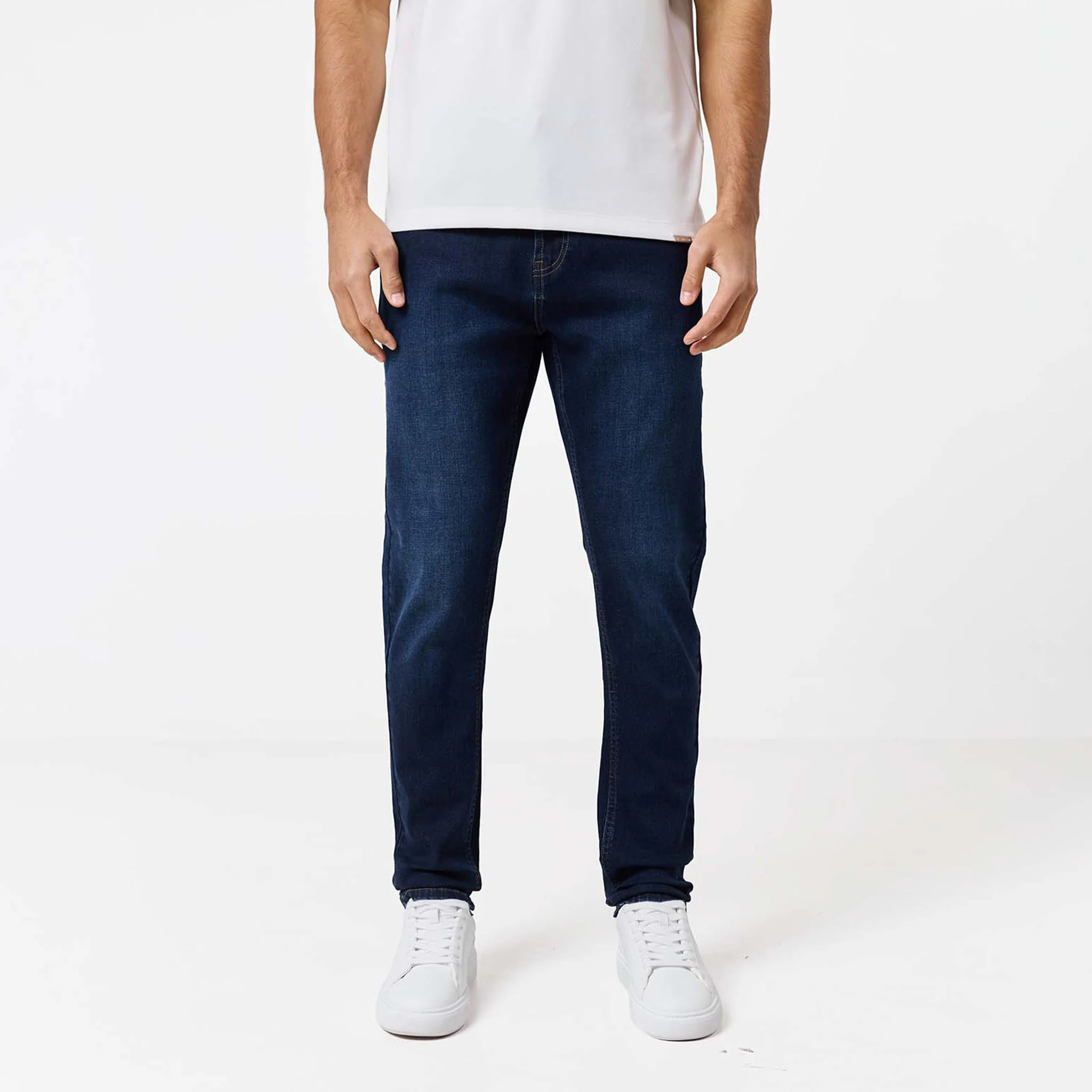 Slim Fit Denim Jean | Dark Blue - Image 3