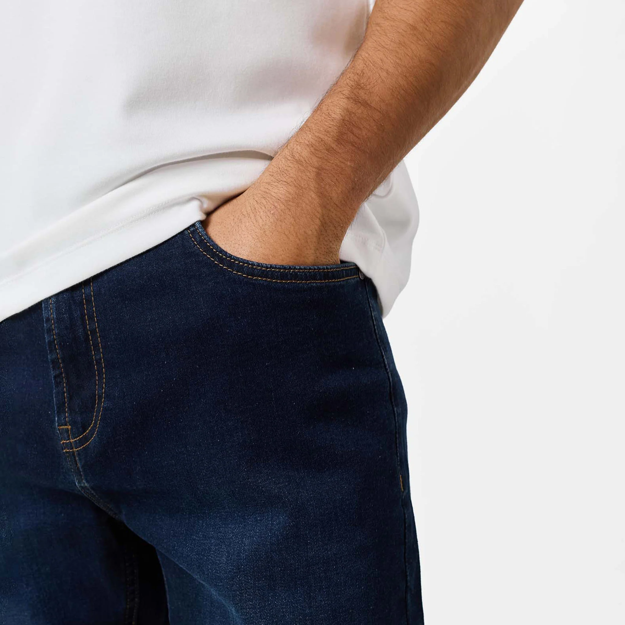 Slim Fit Denim Jean | Dark Blue - Image 4