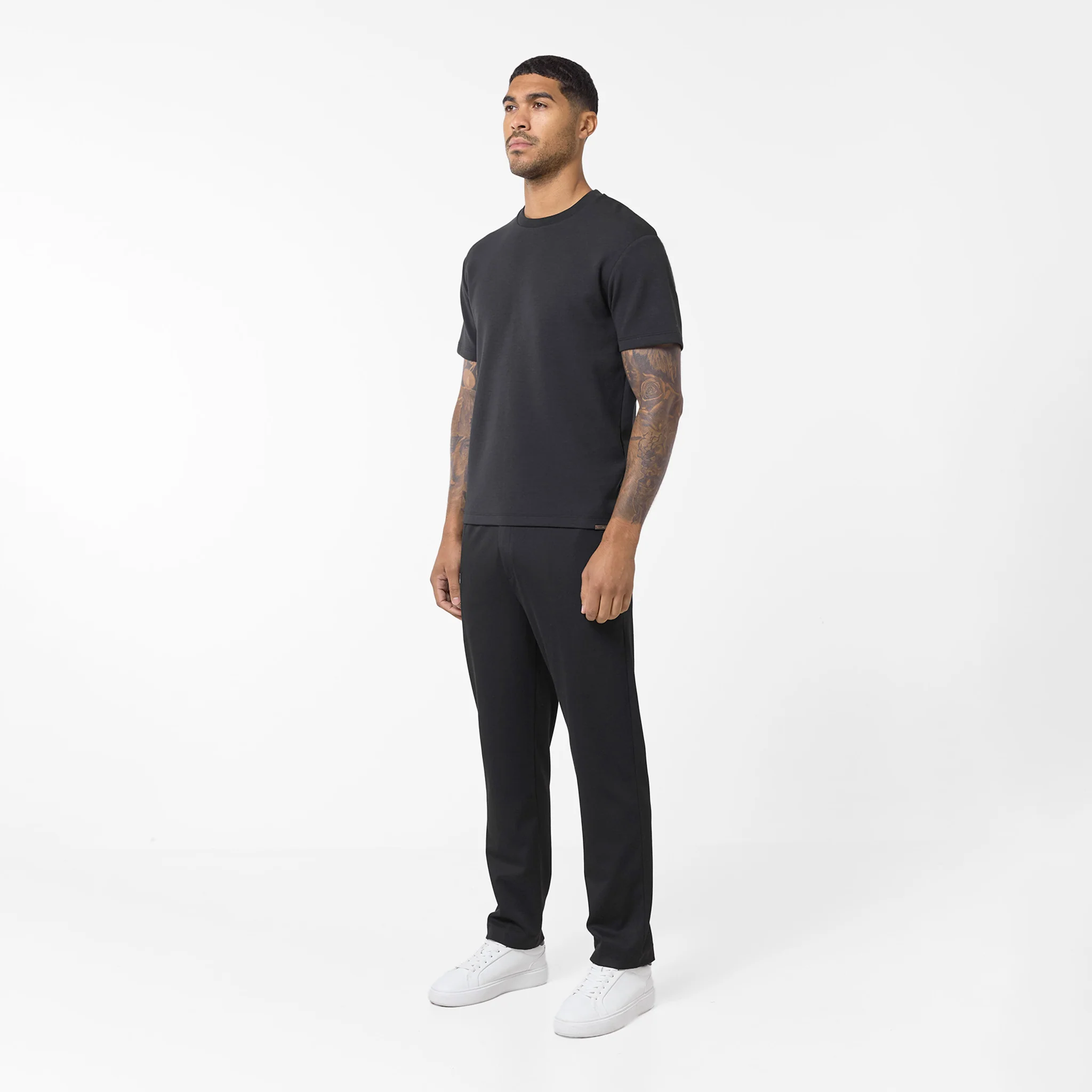 Smart Drawstring Trouser | Black - Image 10