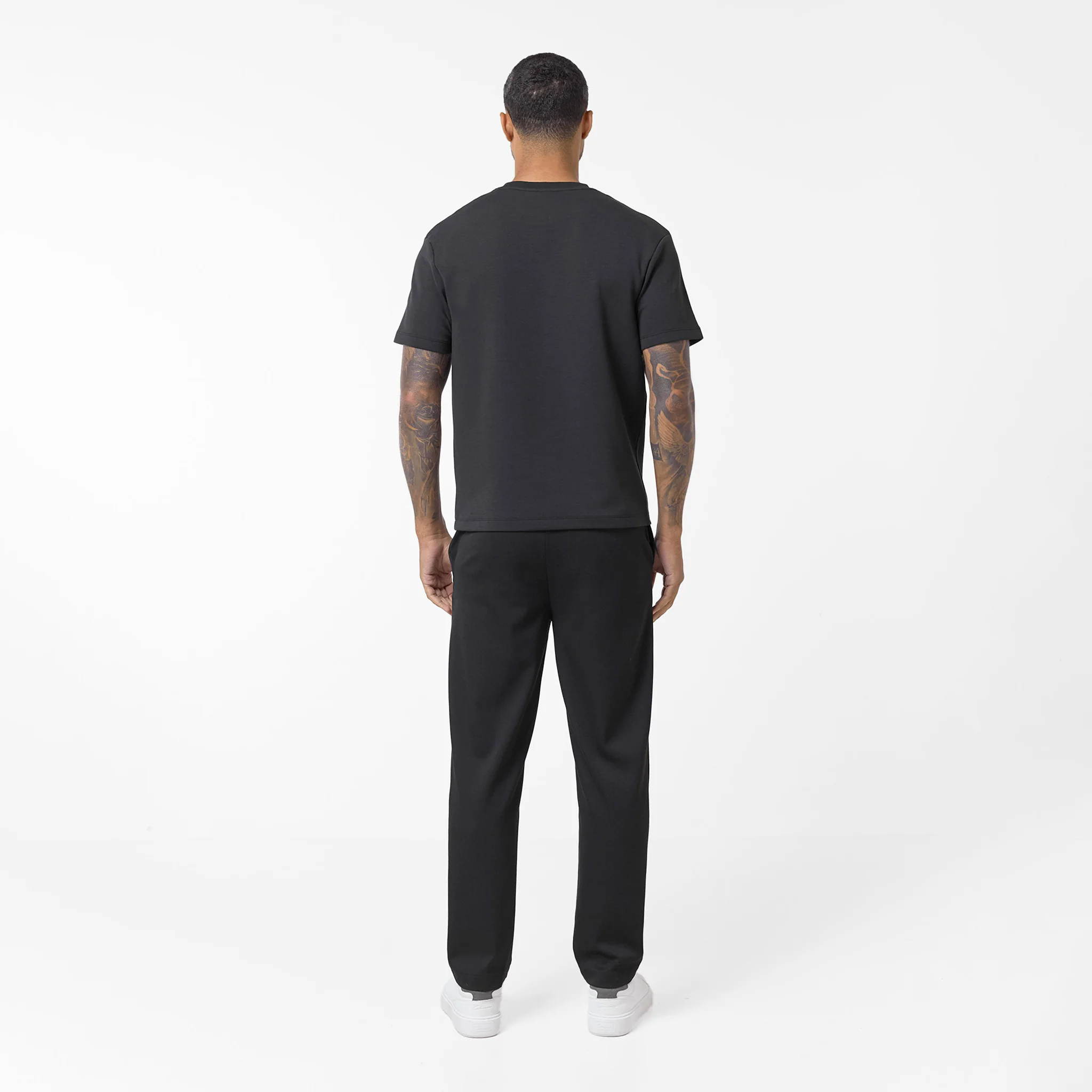 Smart Drawstring Trouser | Black - Image 6