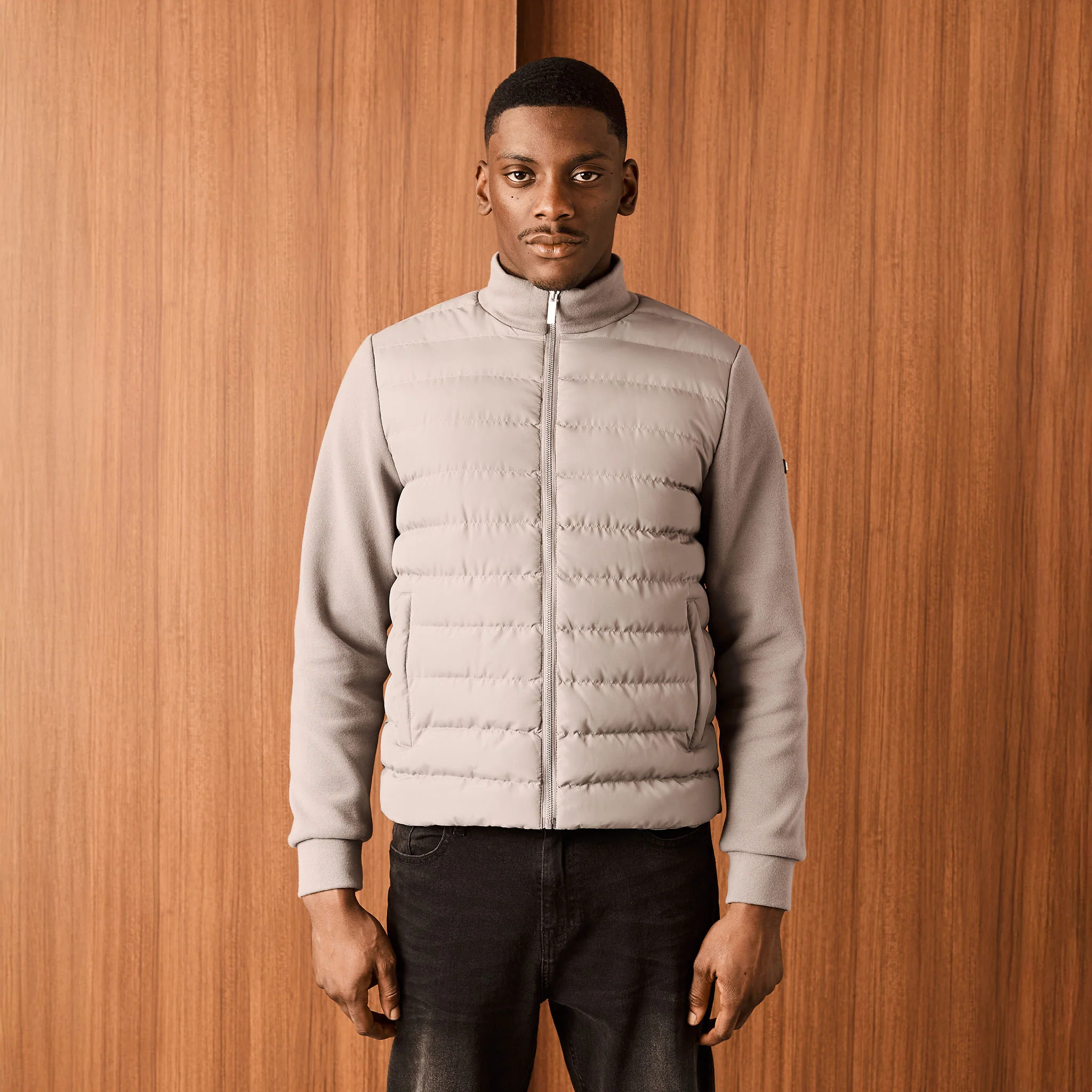 Smart Hybrid Jacket | Mid Grey - Image 2