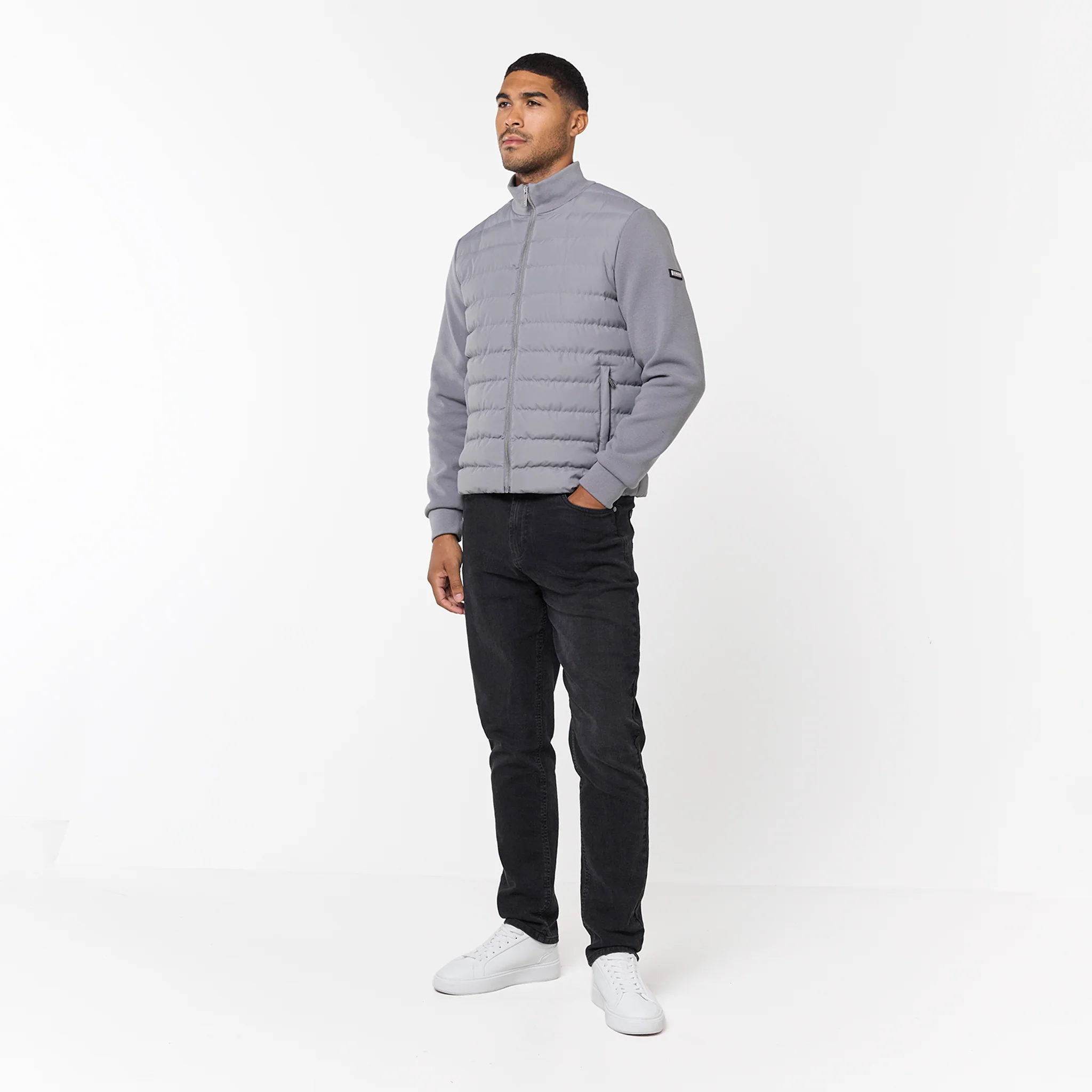 Smart Hybrid Jacket | Mid Grey - Image 3
