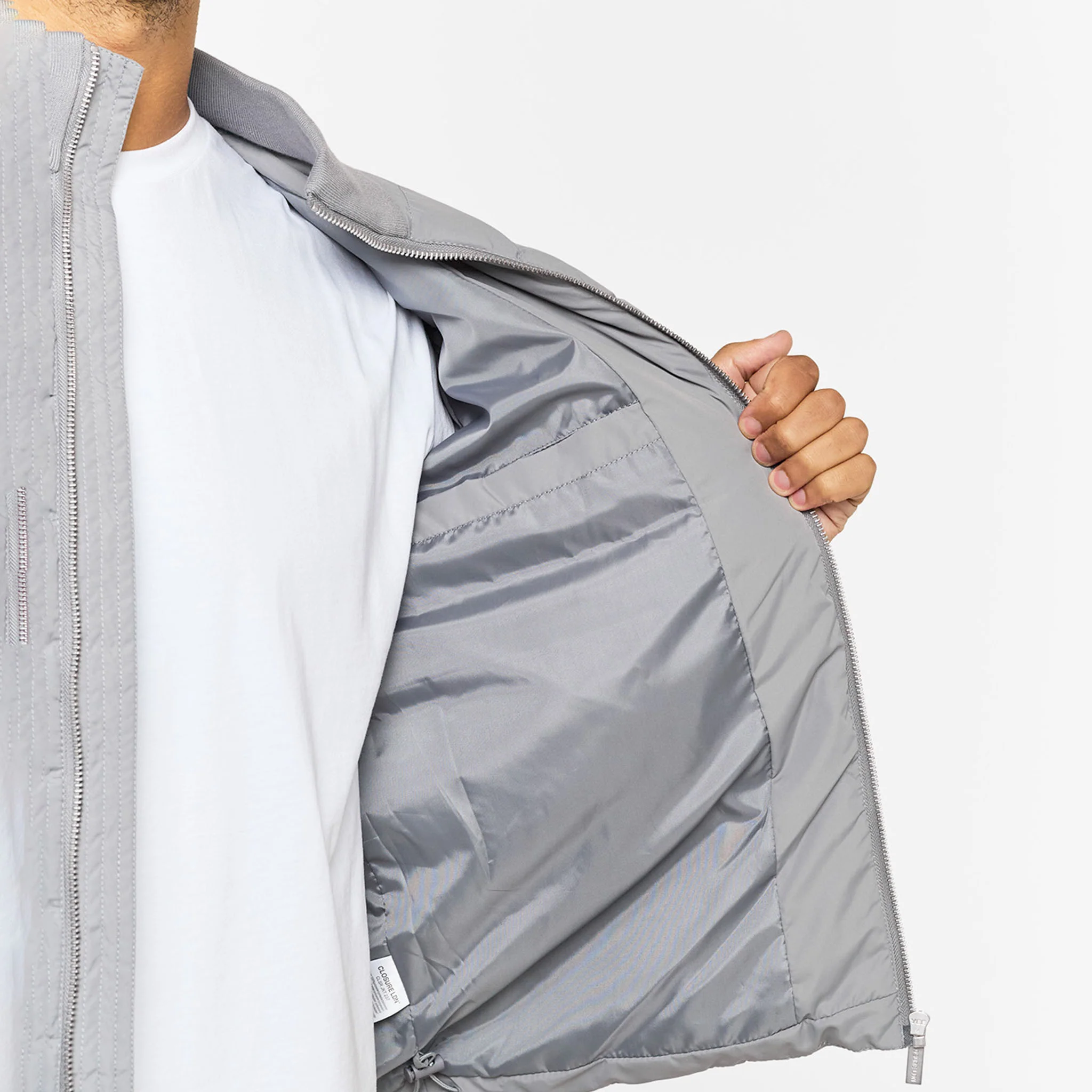Smart Hybrid Jacket | Mid Grey - Image 5