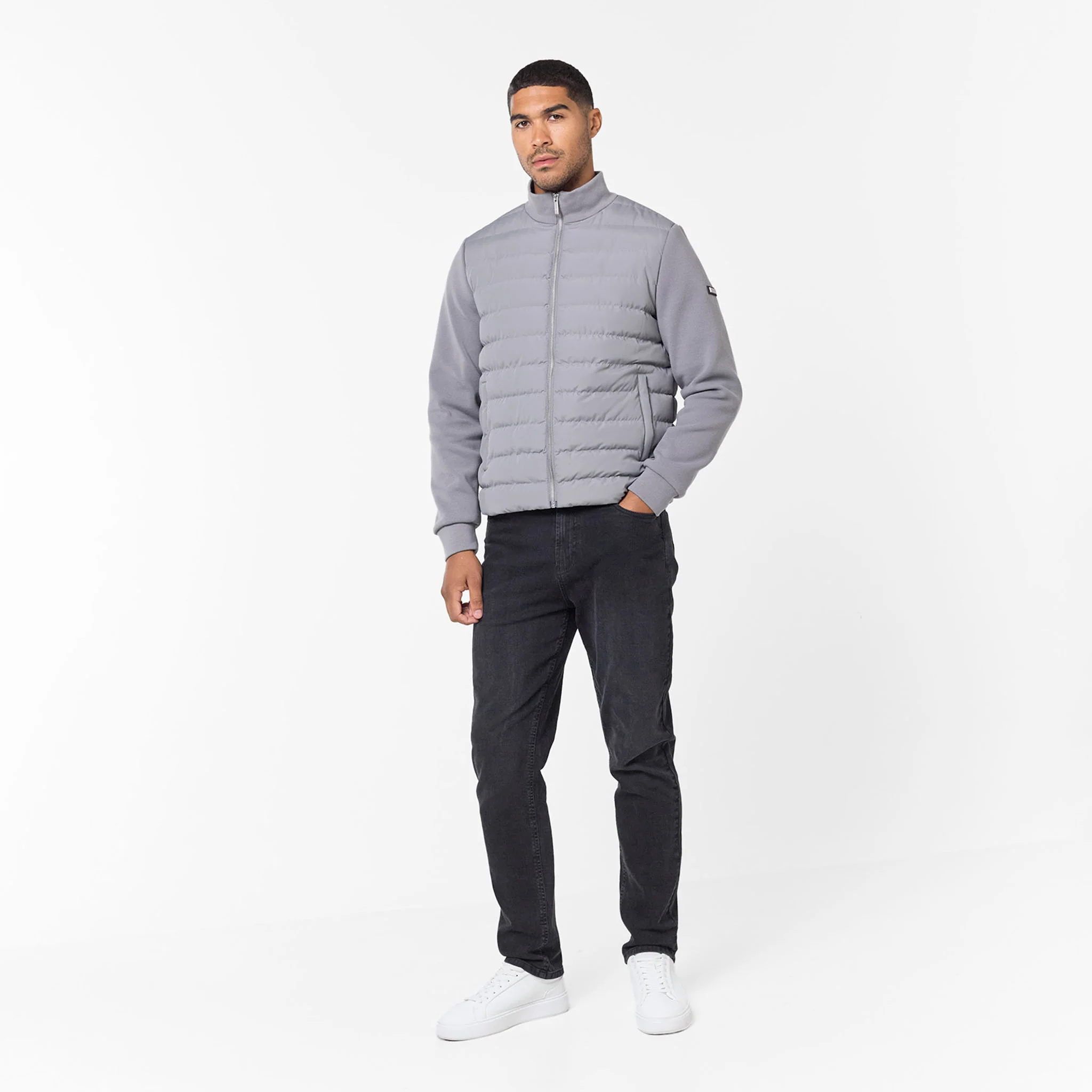 Smart Hybrid Jacket | Mid Grey - Image 8