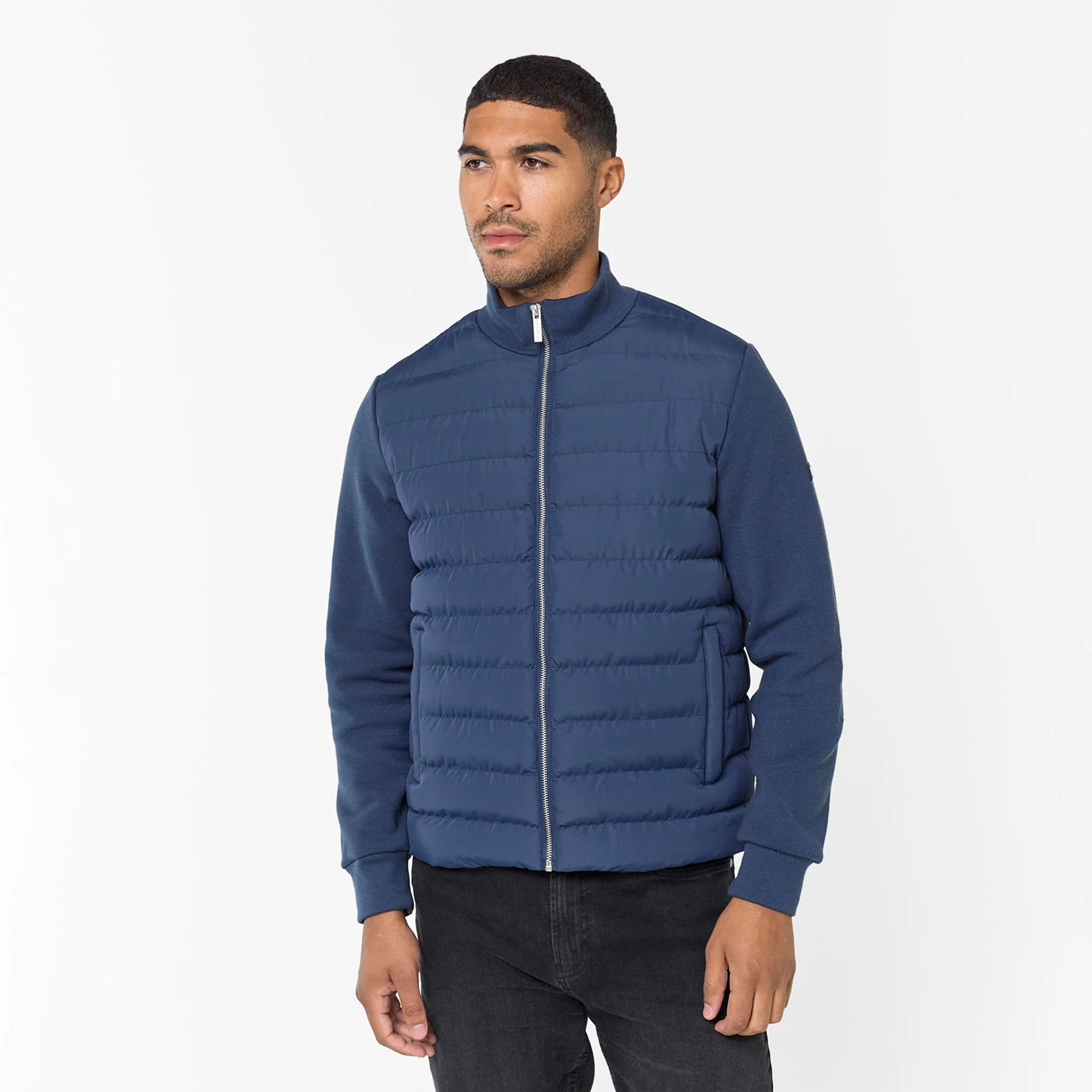 Smart Hybrid Jacket | Navy - Image 11
