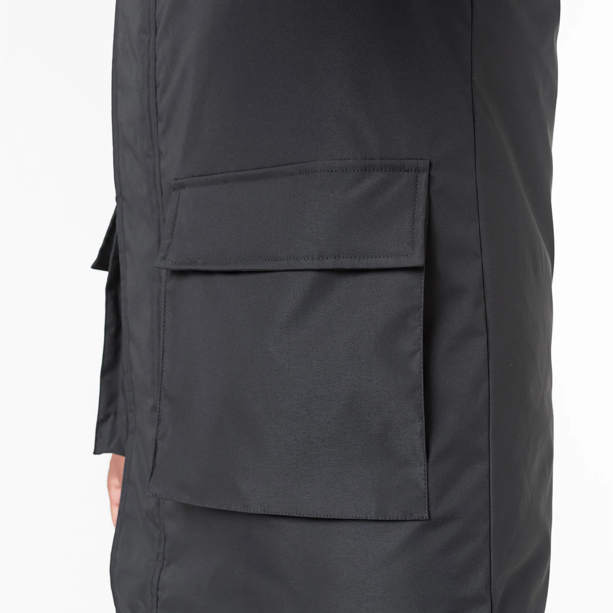 Smart Parka Jacket | Black - Image 4
