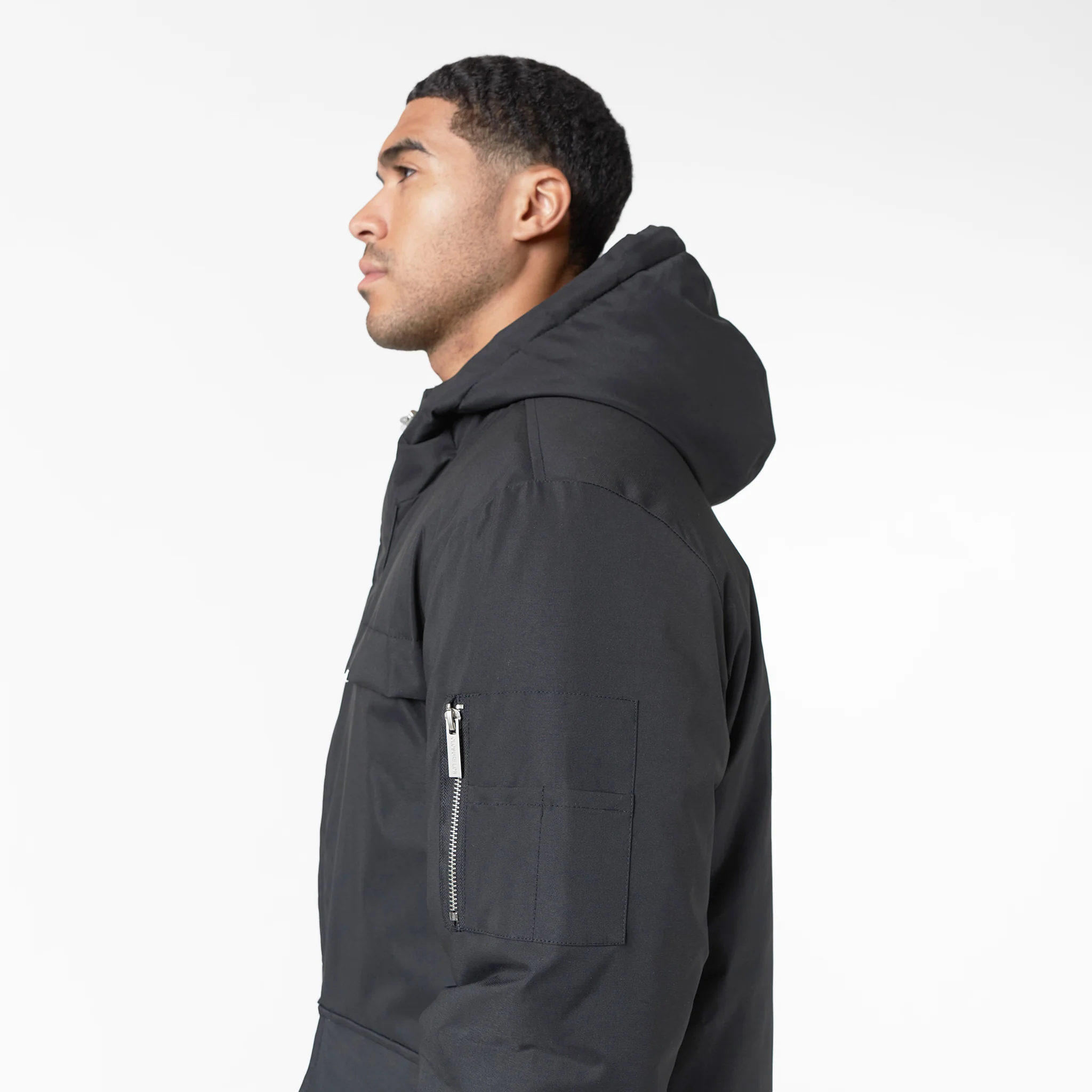 Smart Parka Jacket | Black - Image 5