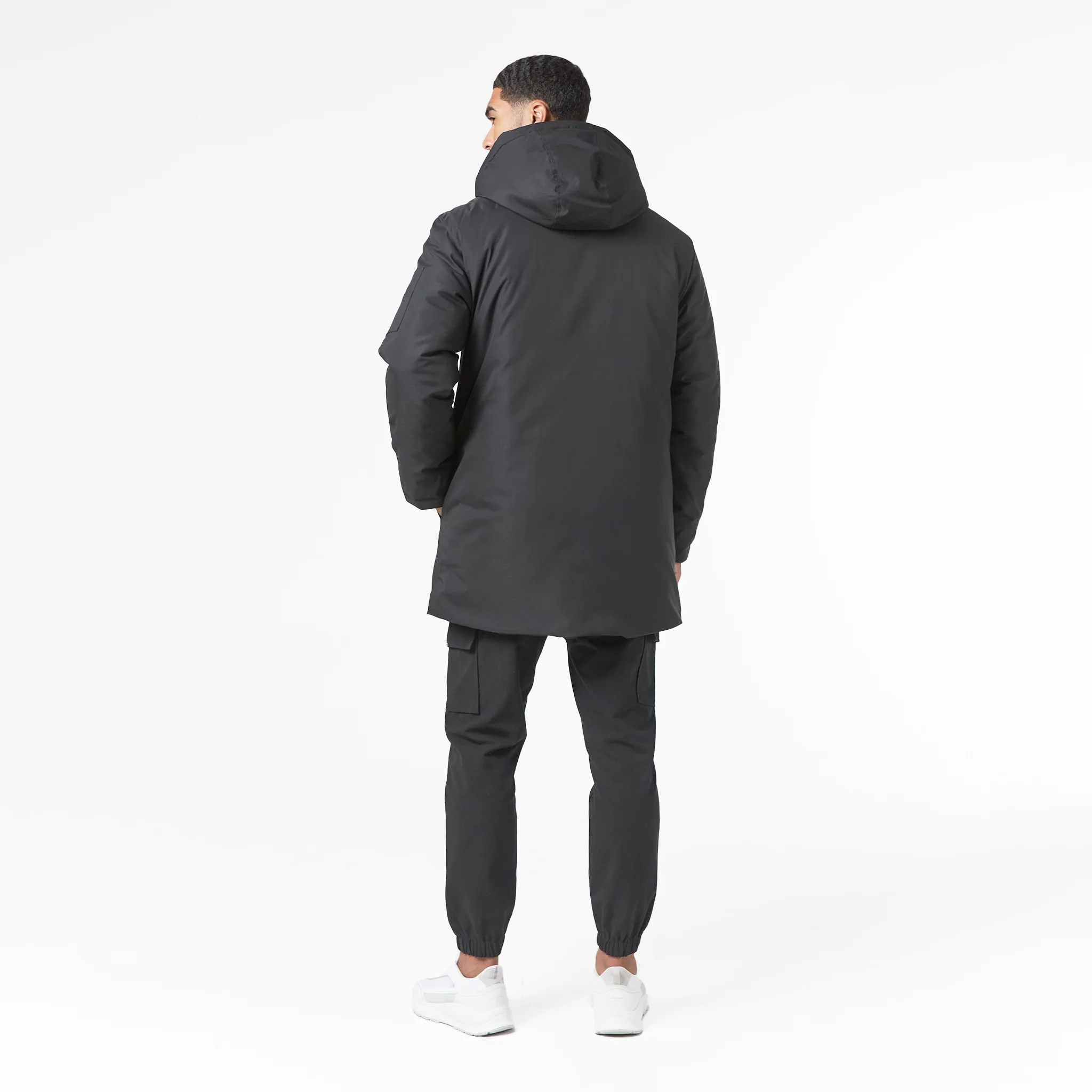 Smart Parka Jacket | Black - Image 6