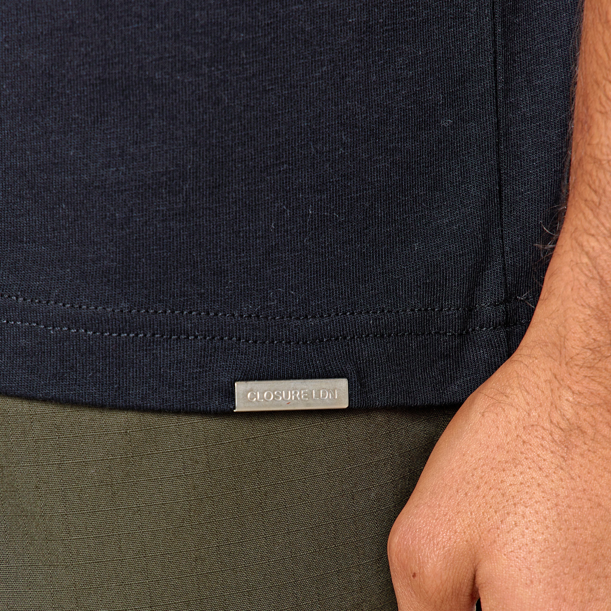 Smart Pocket T-Shirt | Black - Image 4