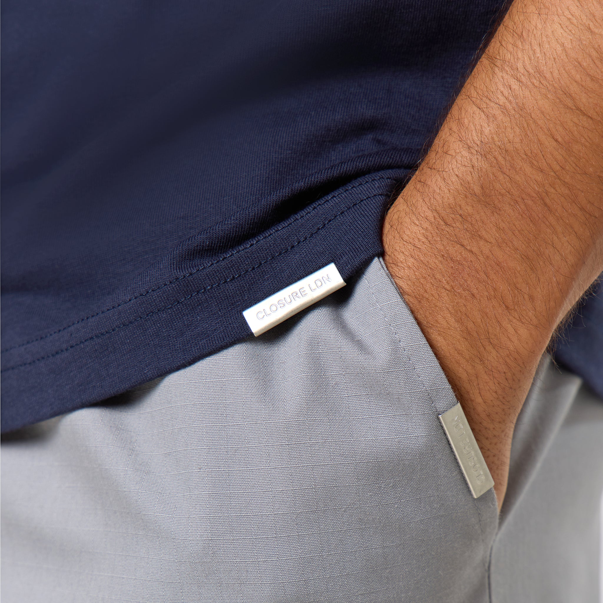 Smart Pocket T-Shirt | Navy - Image 3
