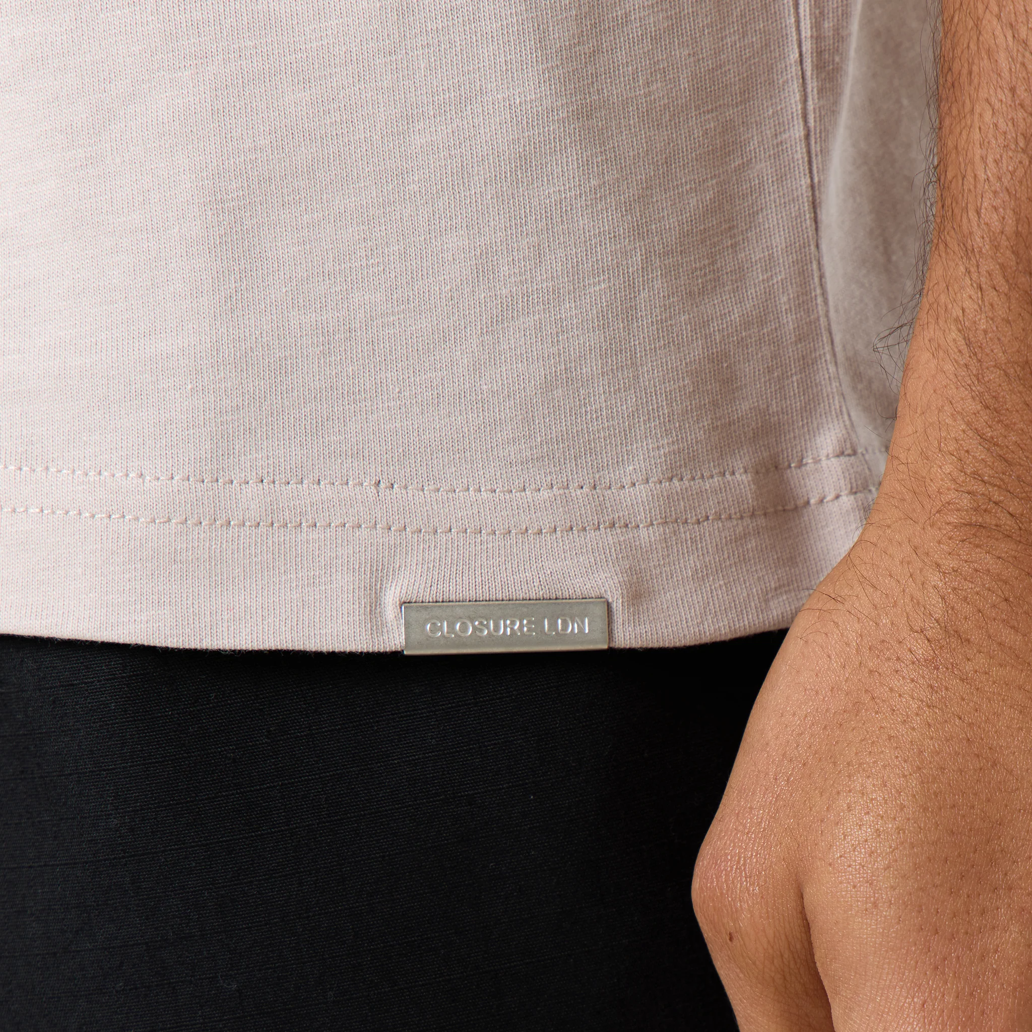 Smart Pocket T-Shirt | Stone - Image 3
