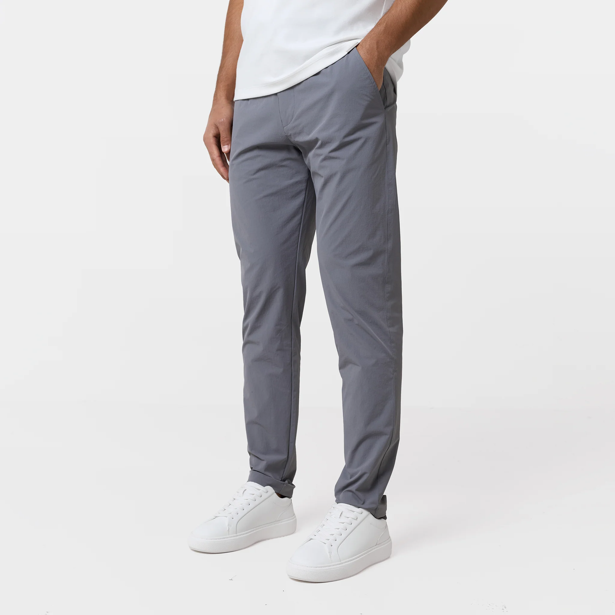 Smart Tech Chino | Mid Grey