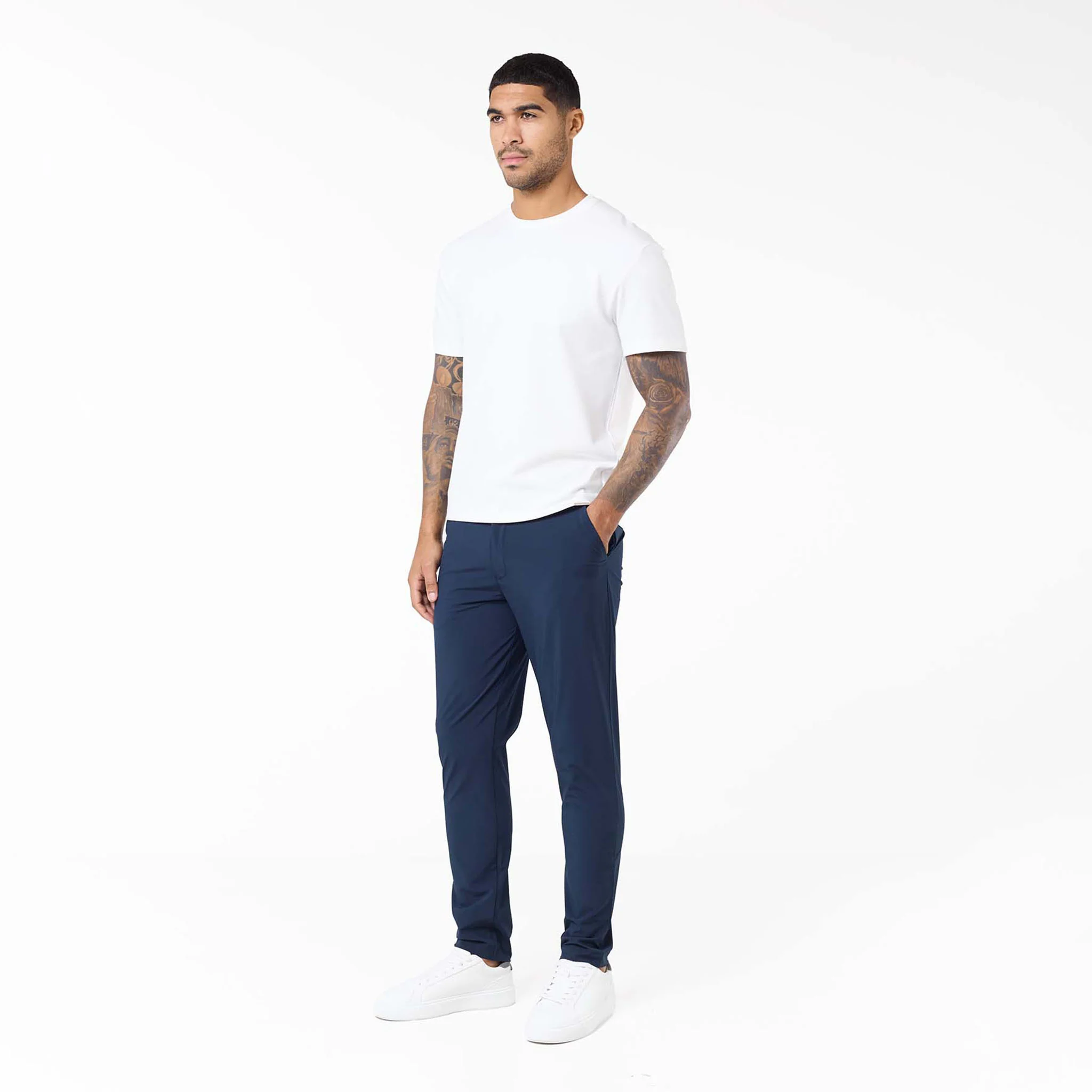Smart Tech Chino | Navy - Image 2