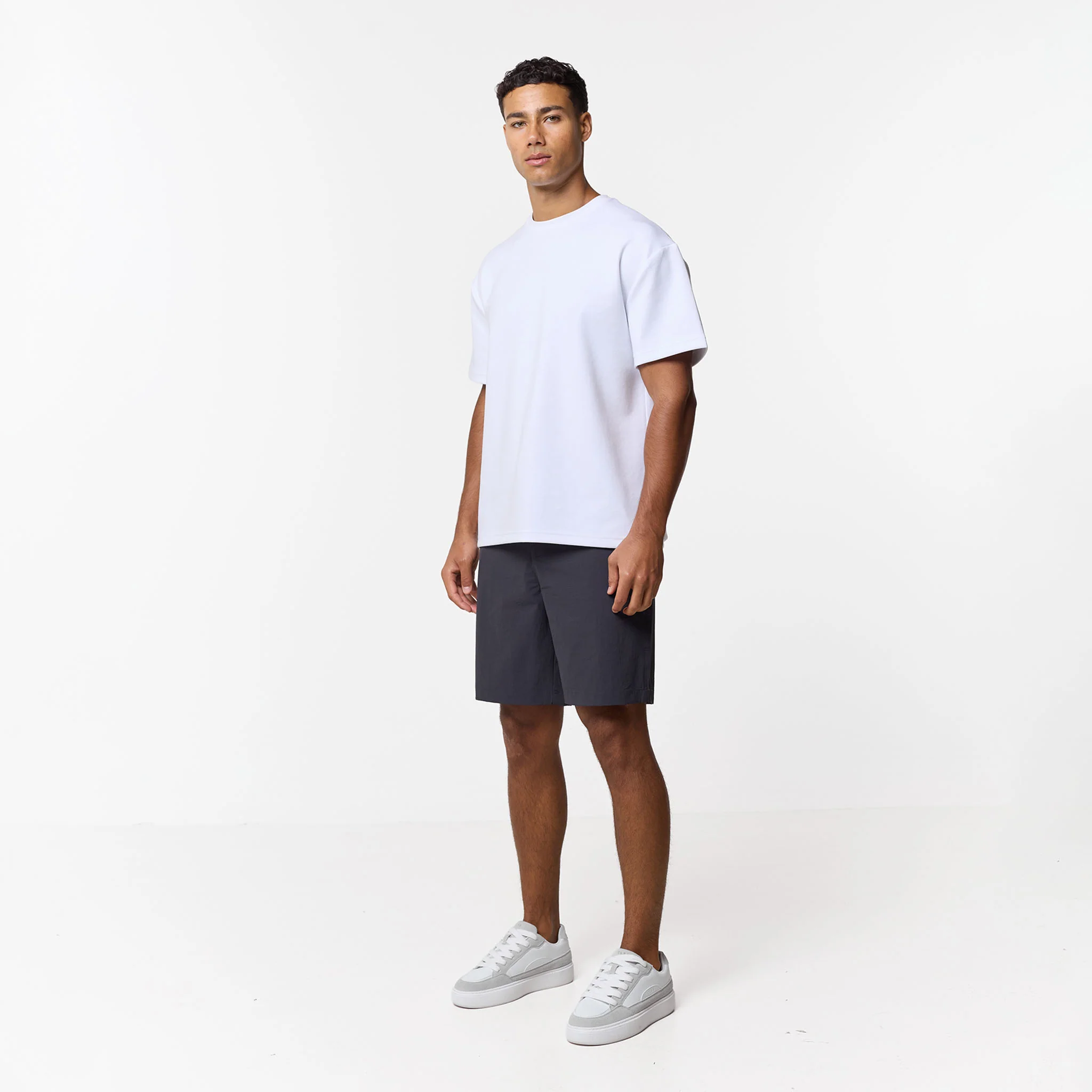Smart Tech Chino Short | Charcoal - Image 3