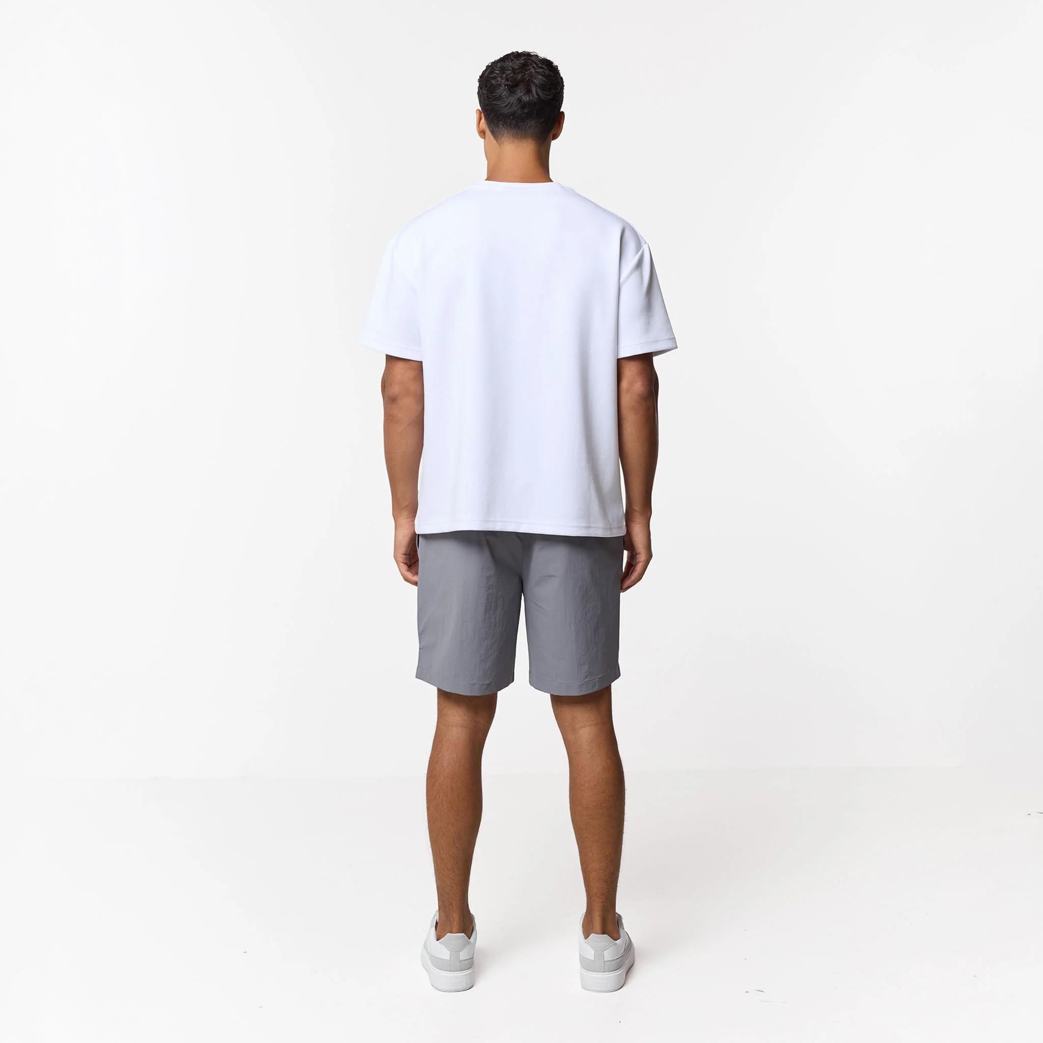 Smart Tech Chino Short | Mid Grey - Image 10