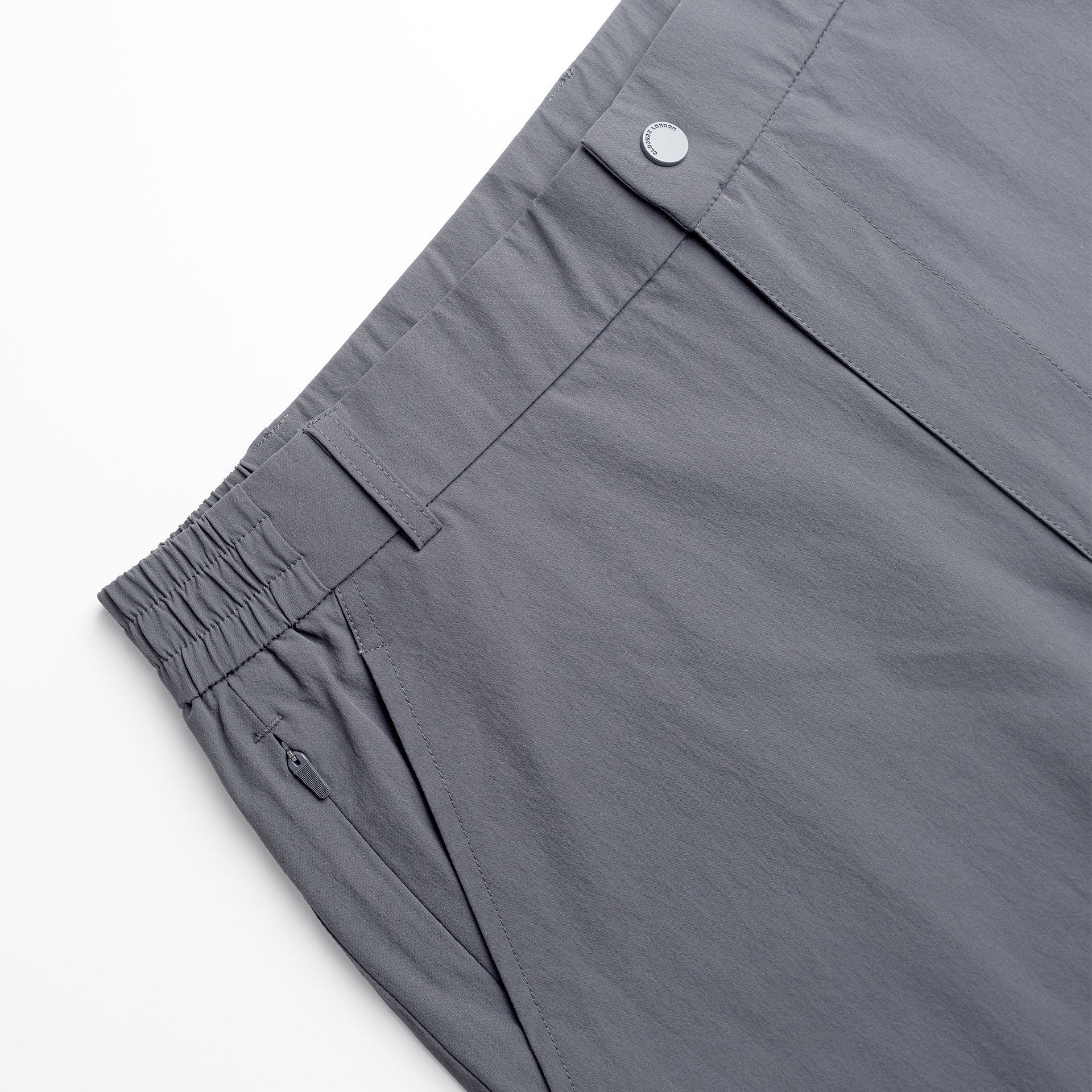 Smart Tech Chino Short | Mid Grey - Image 3