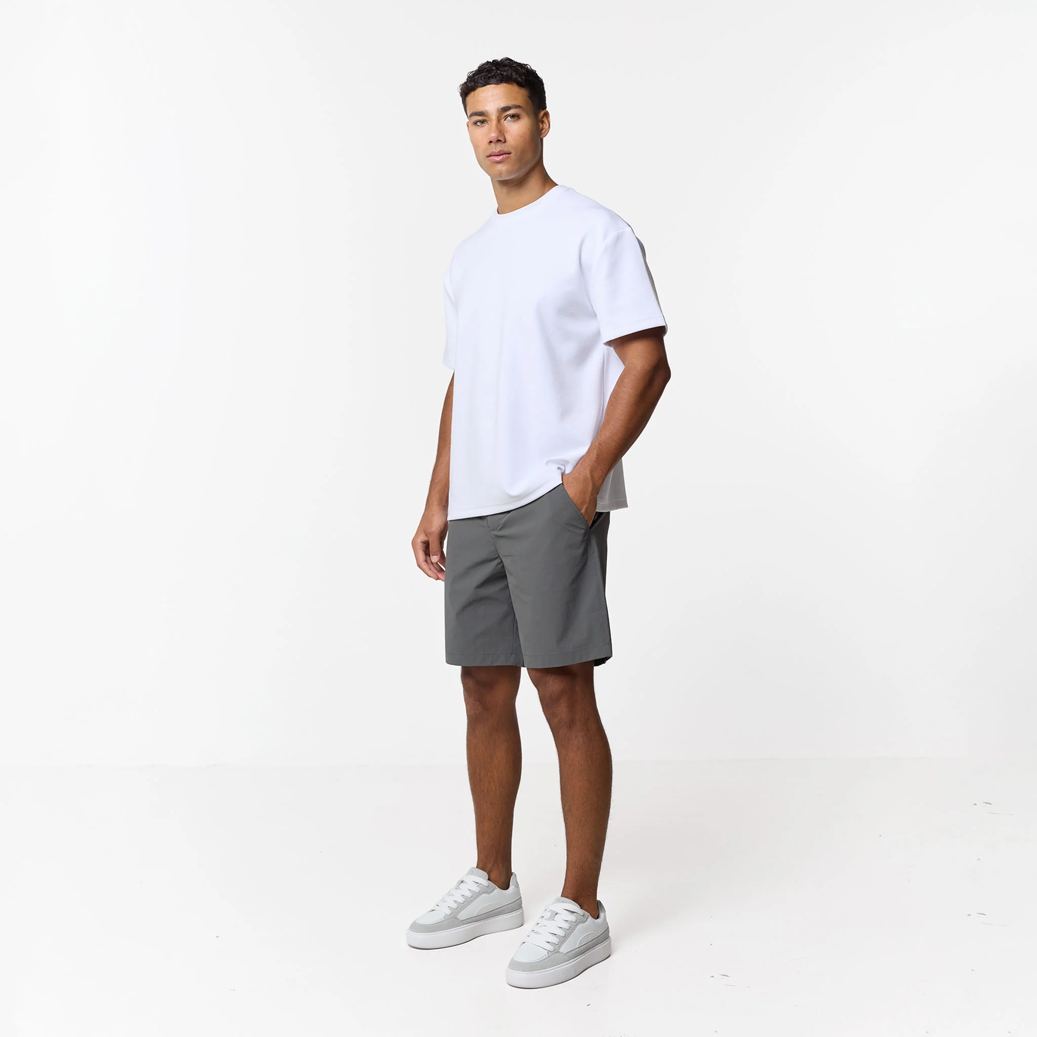 Smart Tech Chino Short | Olive - Image 3
