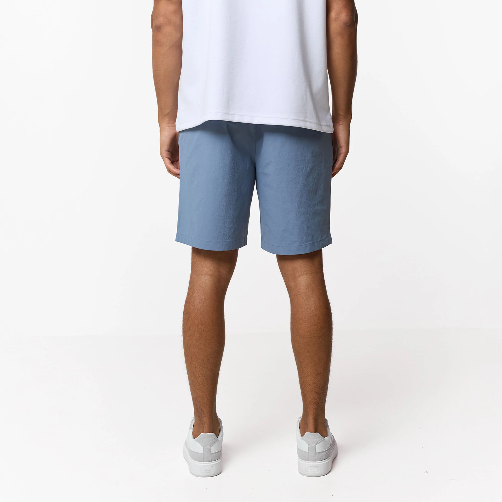Smart Tech Chino Short | Steel Blue - Image 11