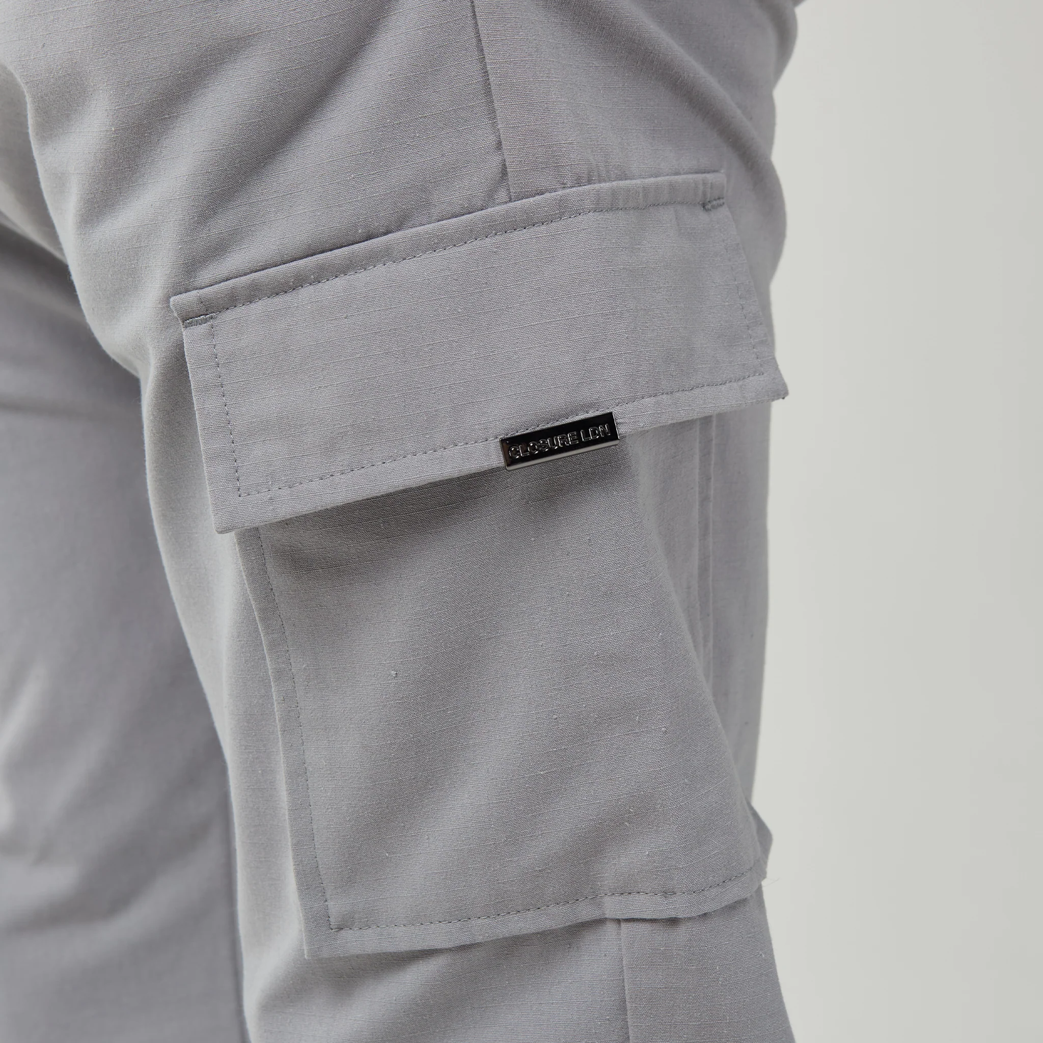 Smart Utility Cargo Pant | Ice Grey - Image 3