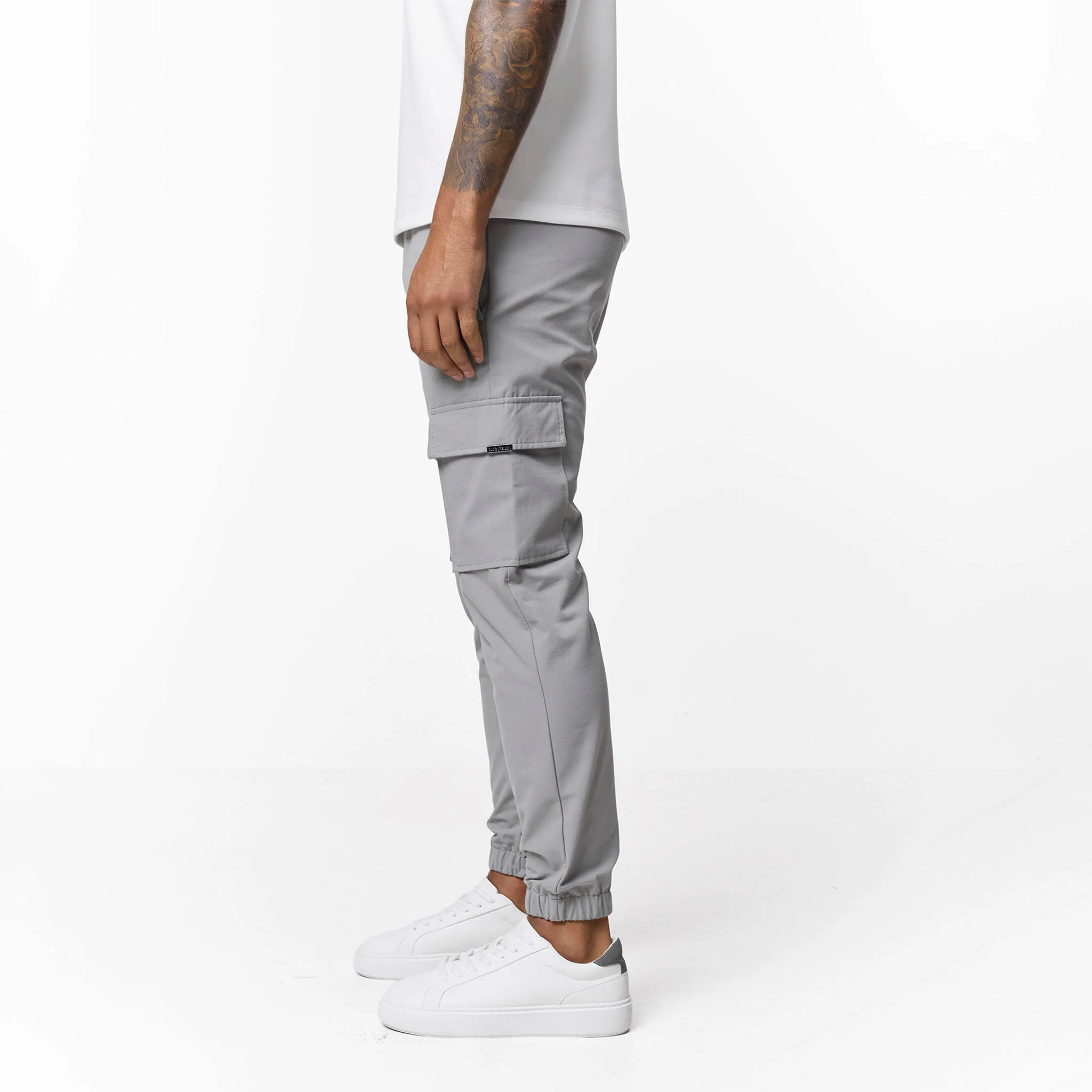 Smart Utility Cargo Pant | Ice Grey - Image 5