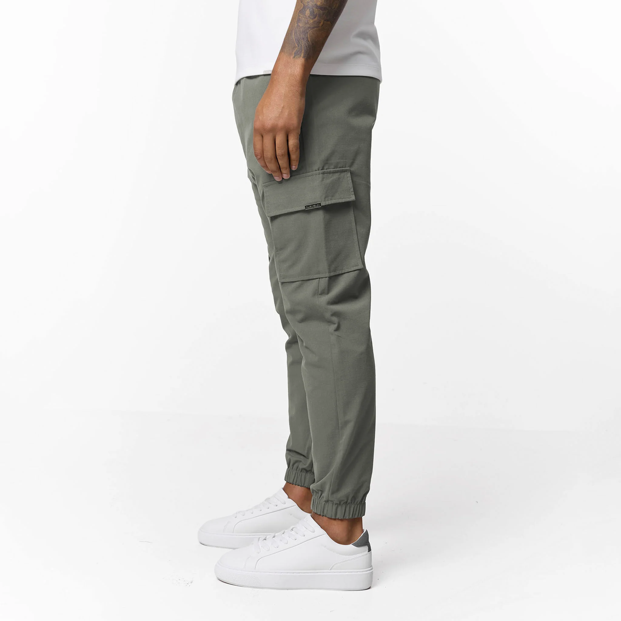 Smart Utility Cargo Pant | Olive - Image 3