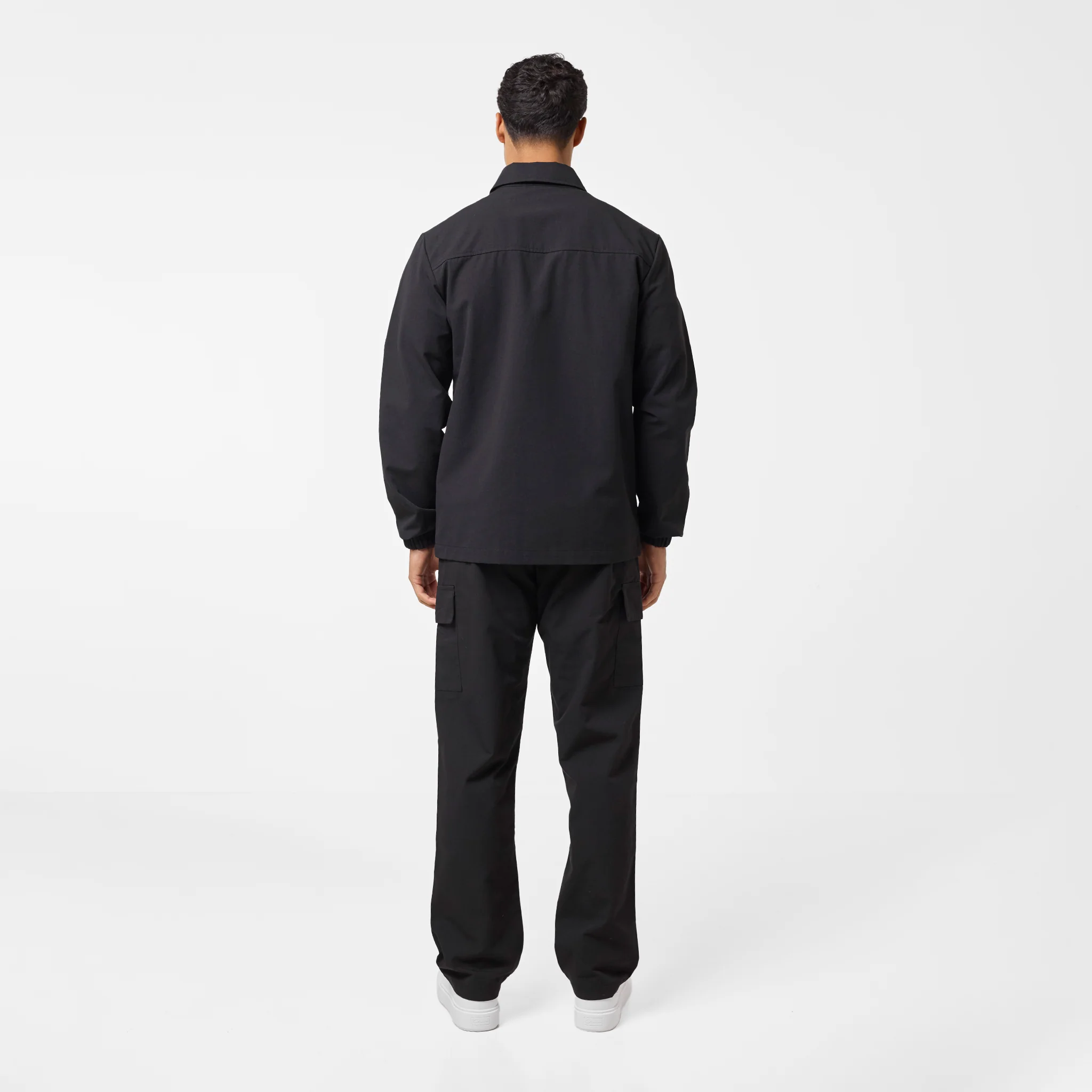 Smart Utility Overshirt | Black - Image 10