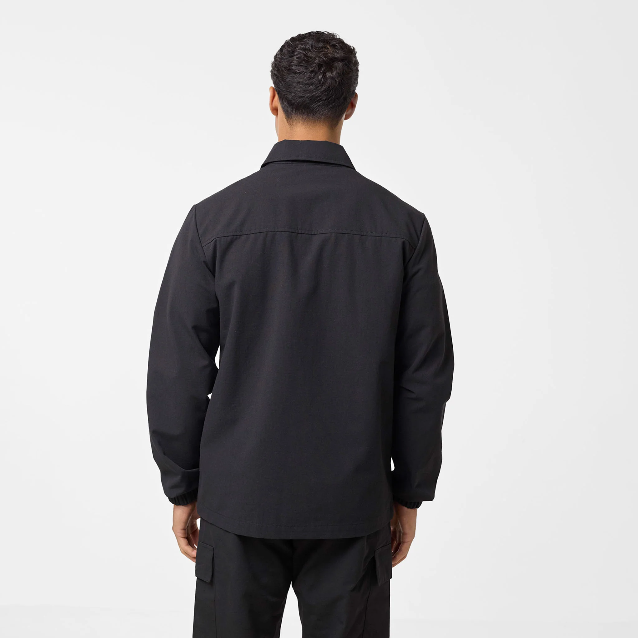 Smart Utility Overshirt | Black - Image 9