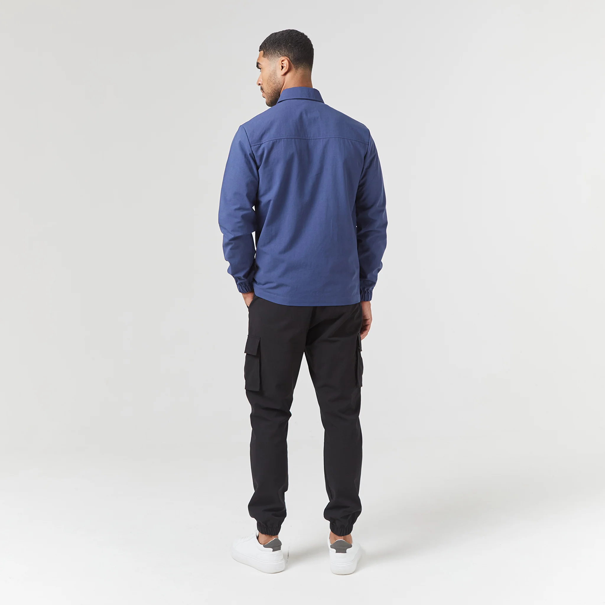 Smart Utility Overshirt | Blue - Image 6