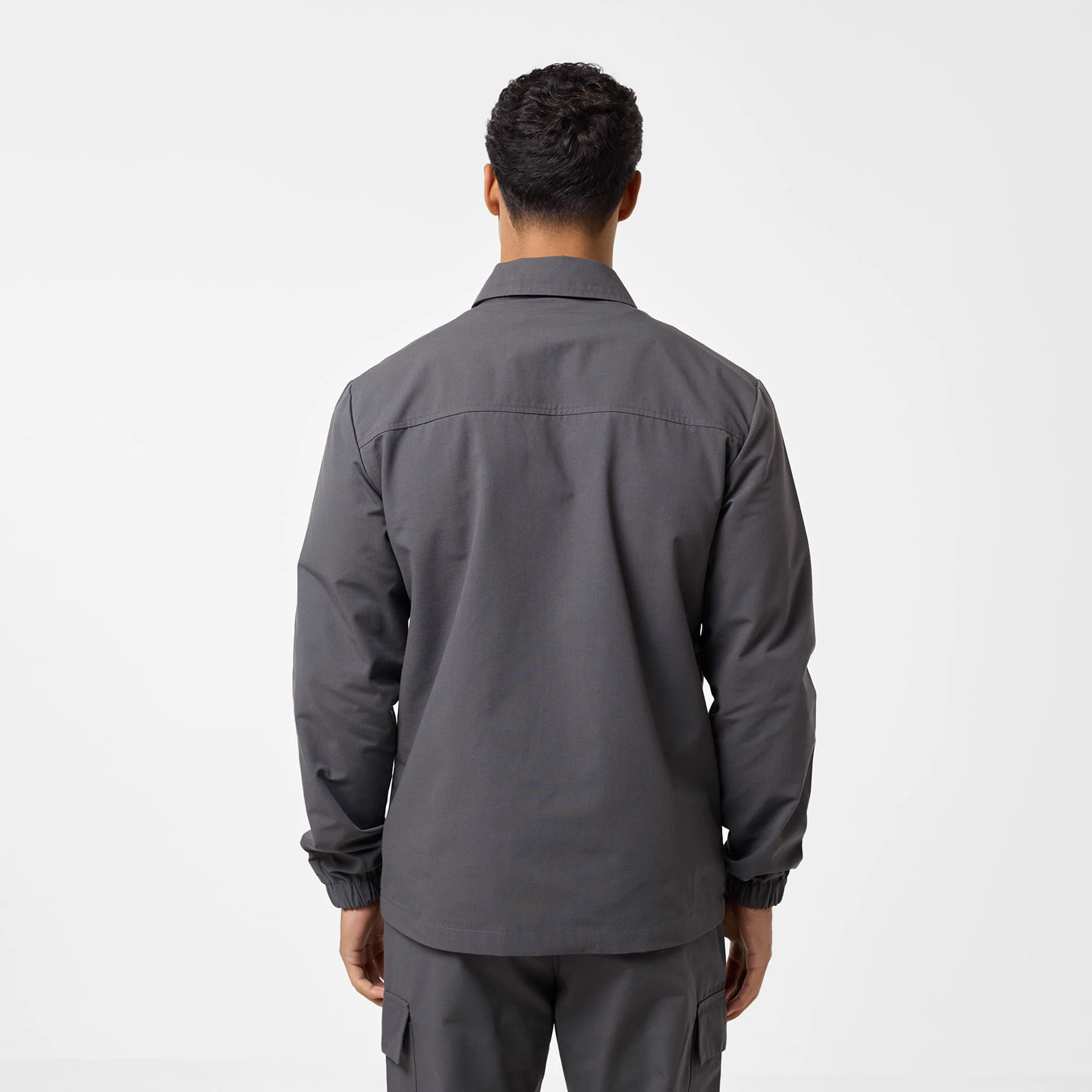 Smart Utility Overshirt | Charcoal - Image 5