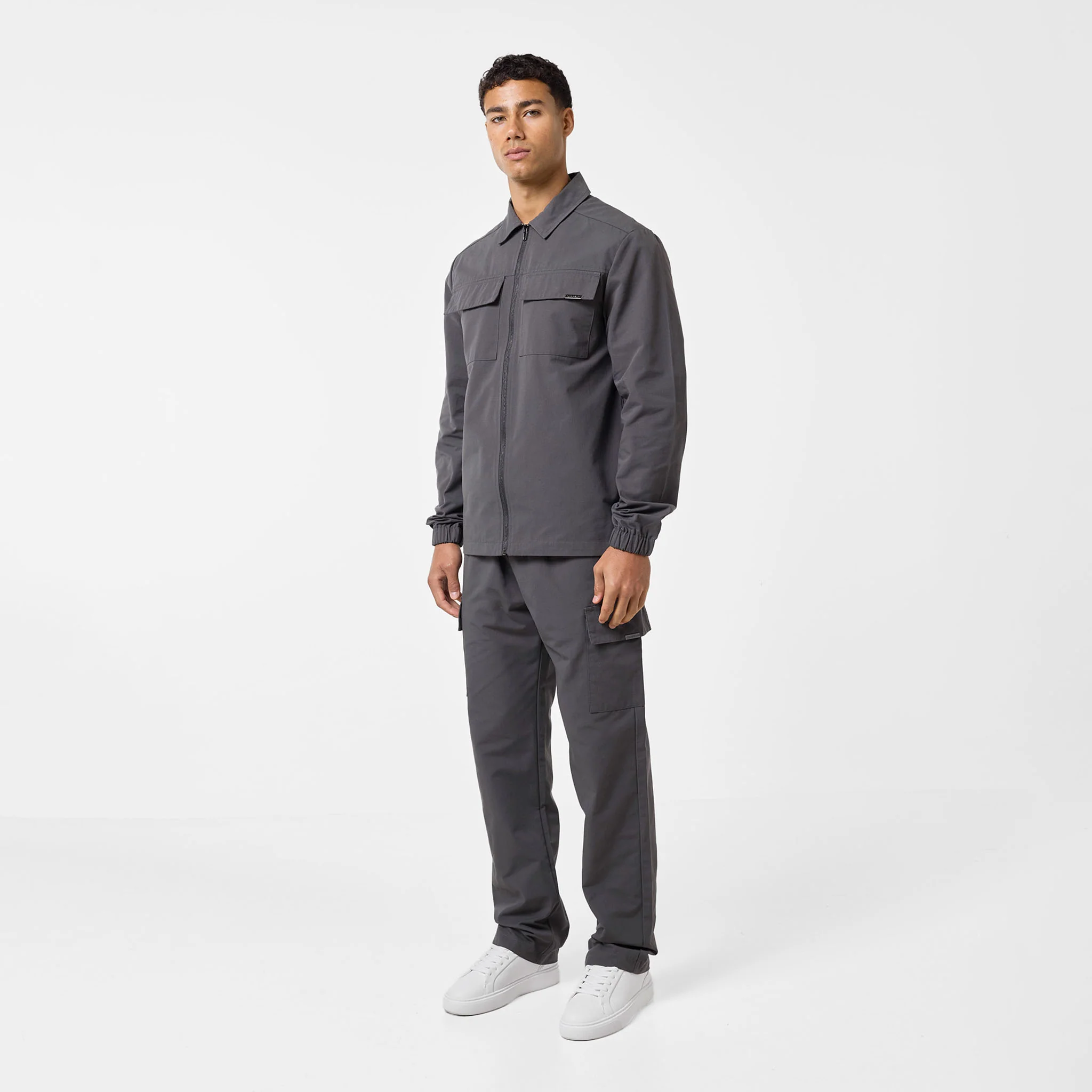 Smart Utility Overshirt | Charcoal - Image 6