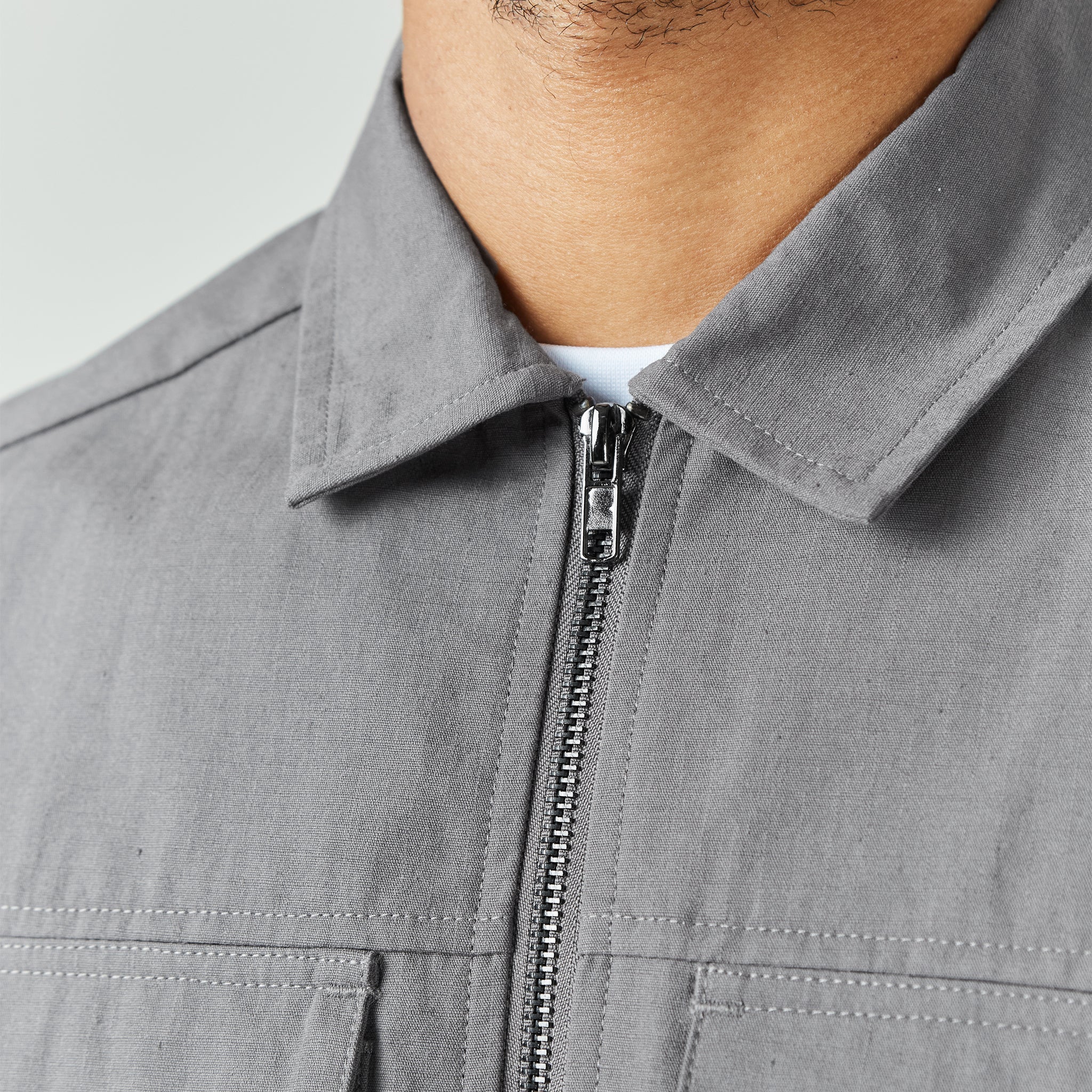 Smart Utility Overshirt | Charcoal - Image 4
