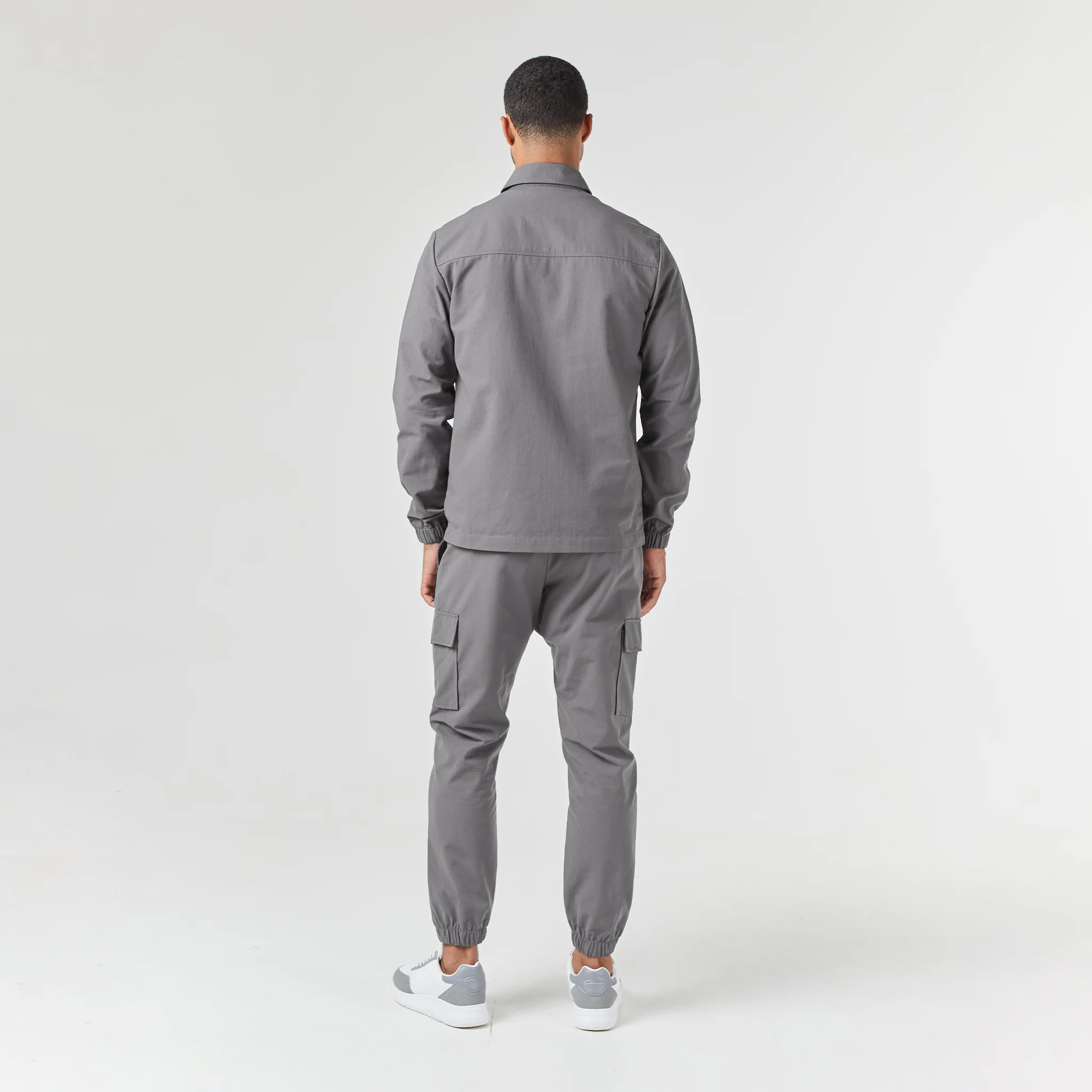 Smart Utility Overshirt | Charcoal - Image 7